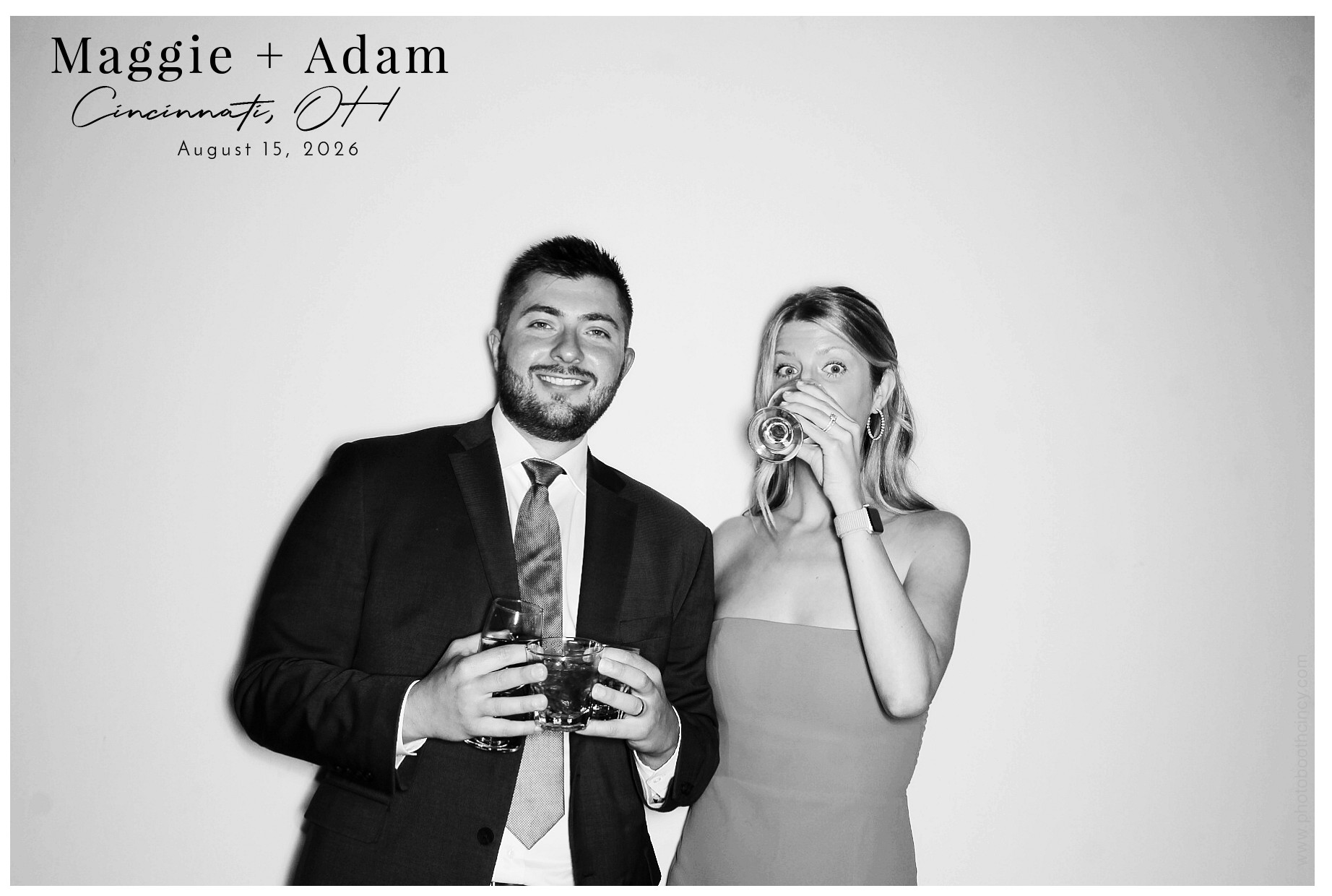Maggie & Adam | View more photos from the event at gallery.photoboothcincy.com/u/PhotoBoothCincy/Maggie-Adam