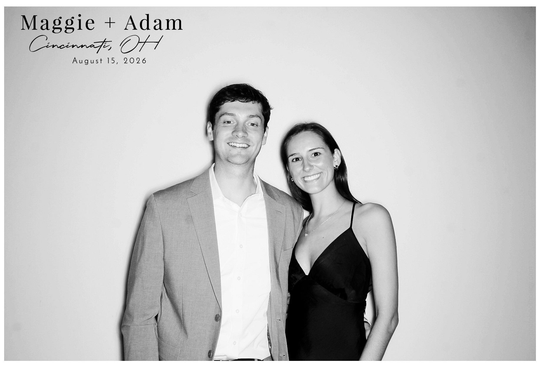 Maggie & Adam | View more photos from the event at gallery.photoboothcincy.com/u/PhotoBoothCincy/Maggie-Adam