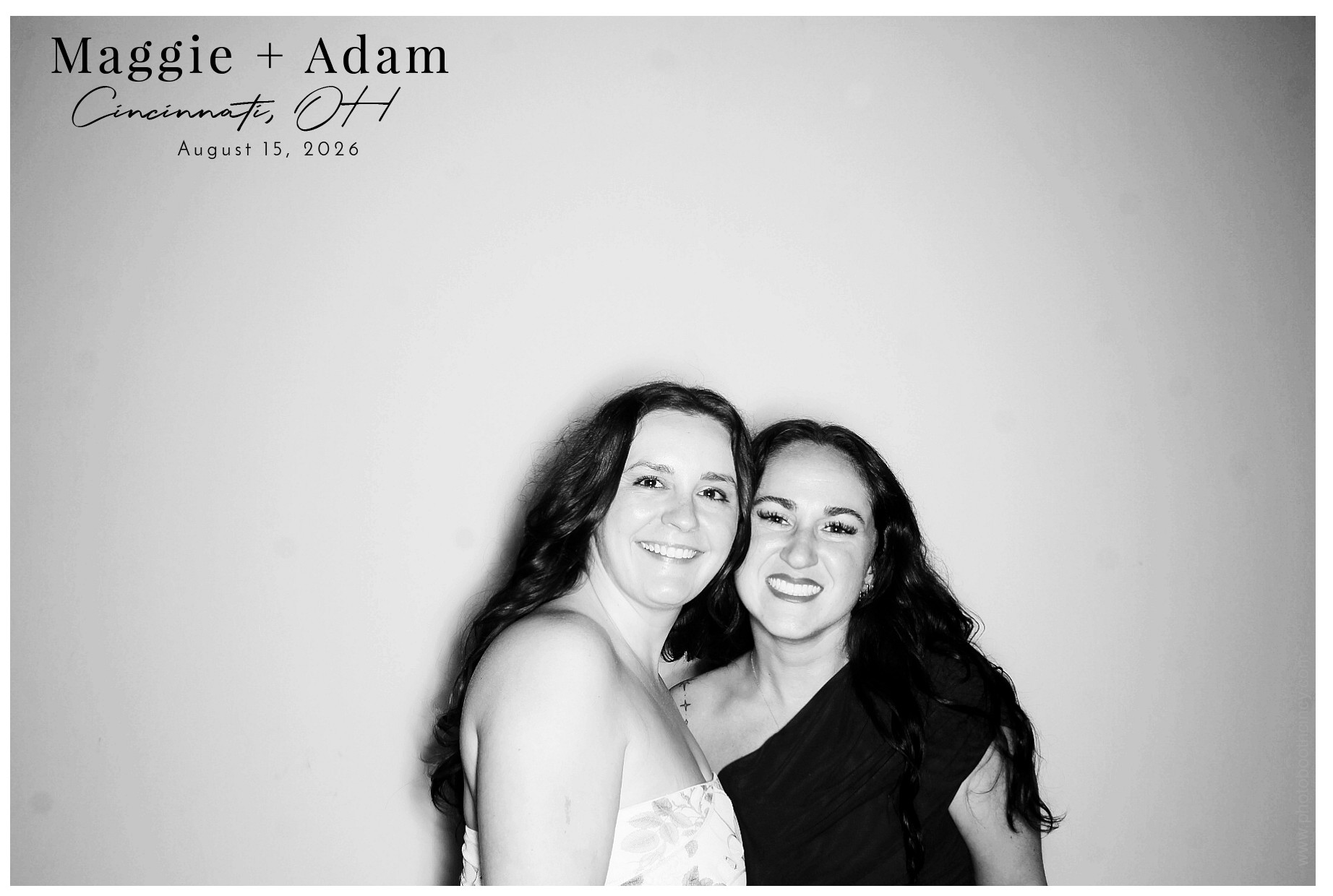 Maggie & Adam | View more photos from the event at gallery.photoboothcincy.com/u/PhotoBoothCincy/Maggie-Adam