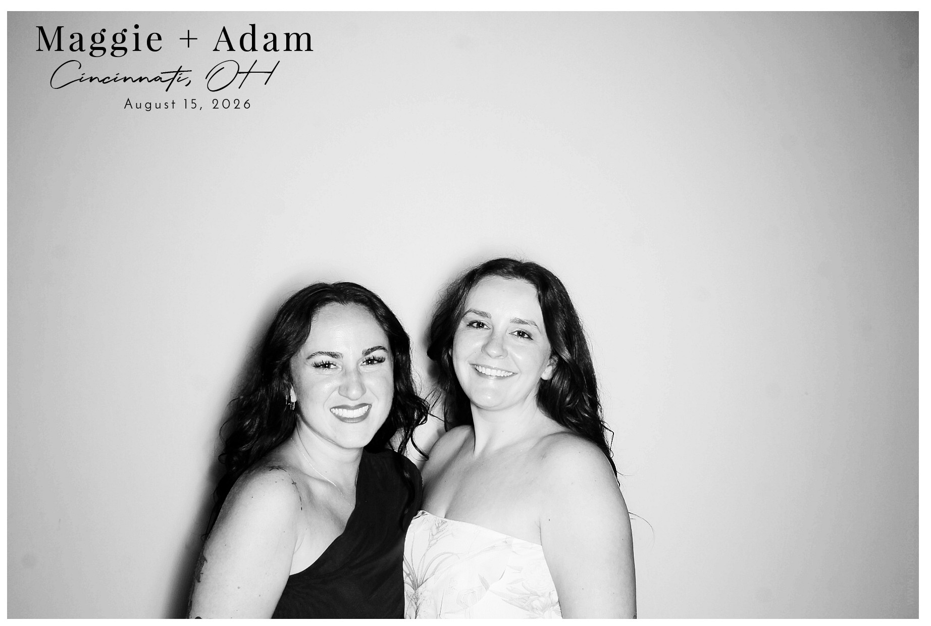 Maggie & Adam | View more photos from the event at gallery.photoboothcincy.com/u/PhotoBoothCincy/Maggie-Adam