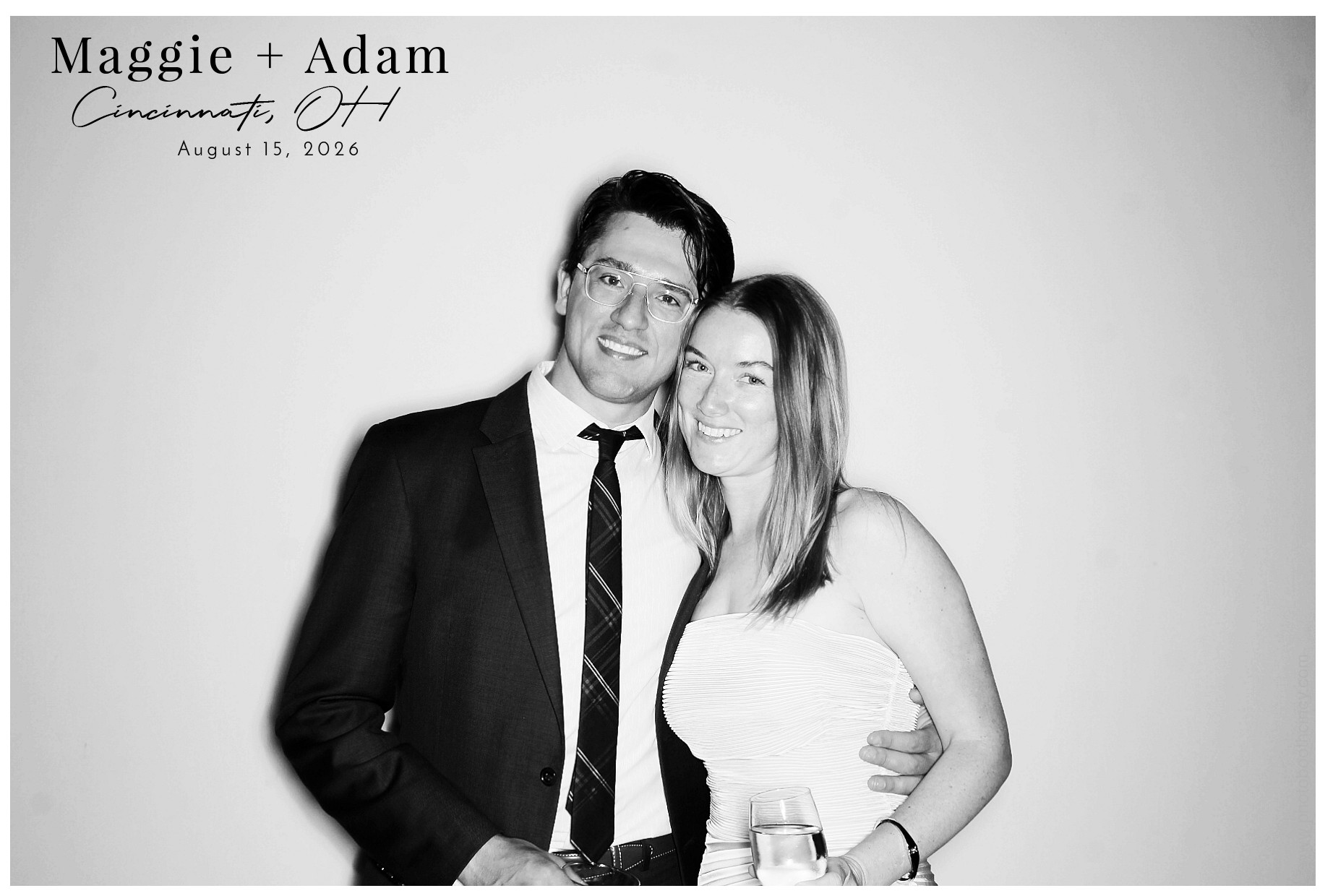 Maggie & Adam | View more photos from the event at gallery.photoboothcincy.com/u/PhotoBoothCincy/Maggie-Adam