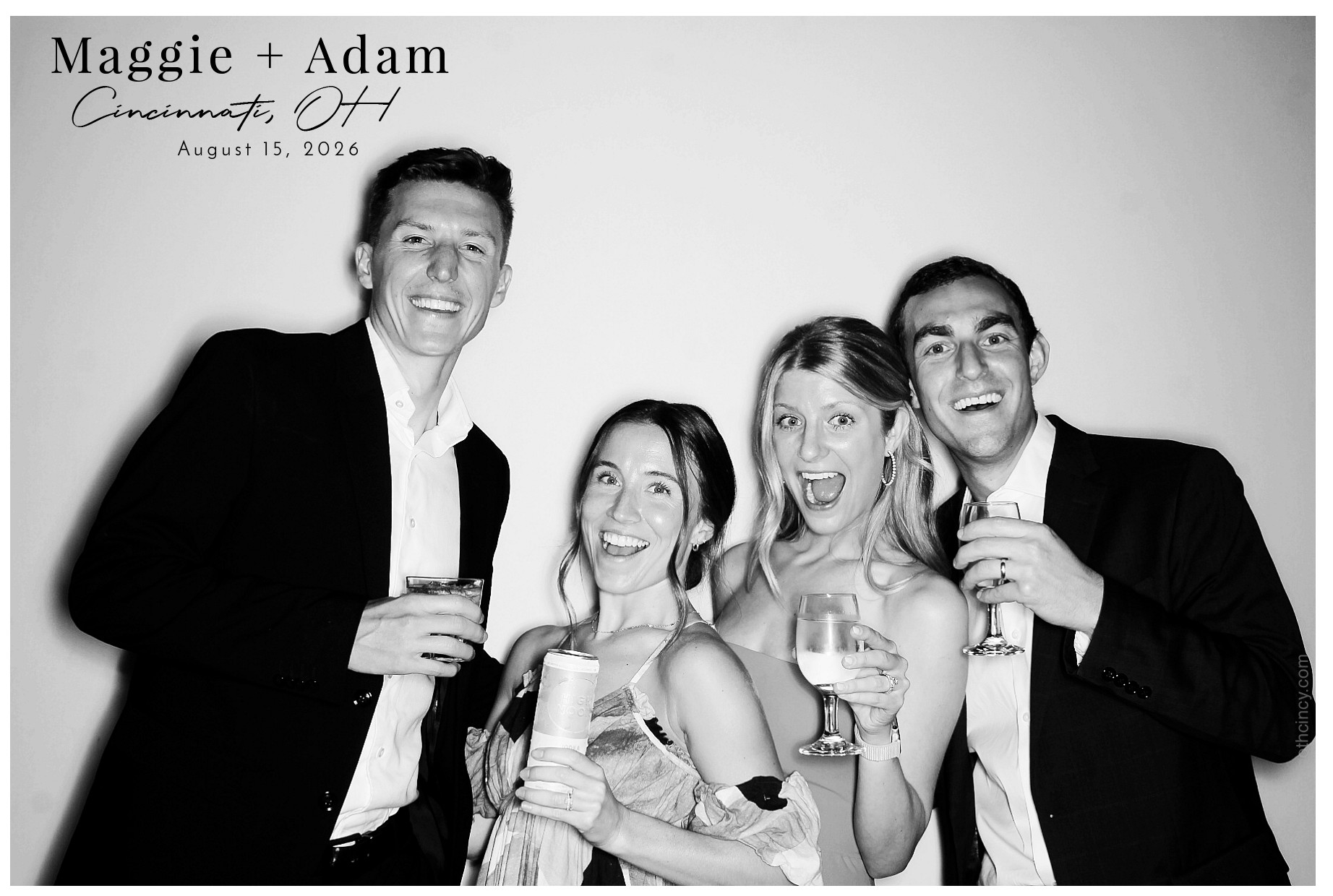 Maggie & Adam | View more photos from the event at gallery.photoboothcincy.com/u/PhotoBoothCincy/Maggie-Adam