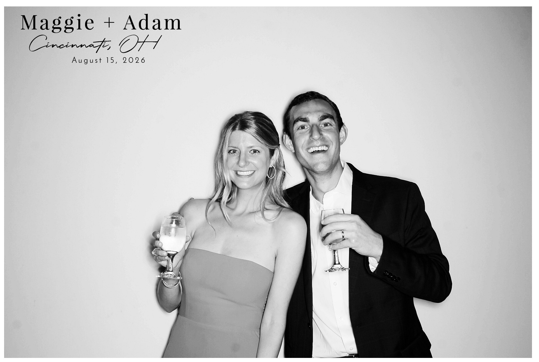 Maggie & Adam | View more photos from the event at gallery.photoboothcincy.com/u/PhotoBoothCincy/Maggie-Adam