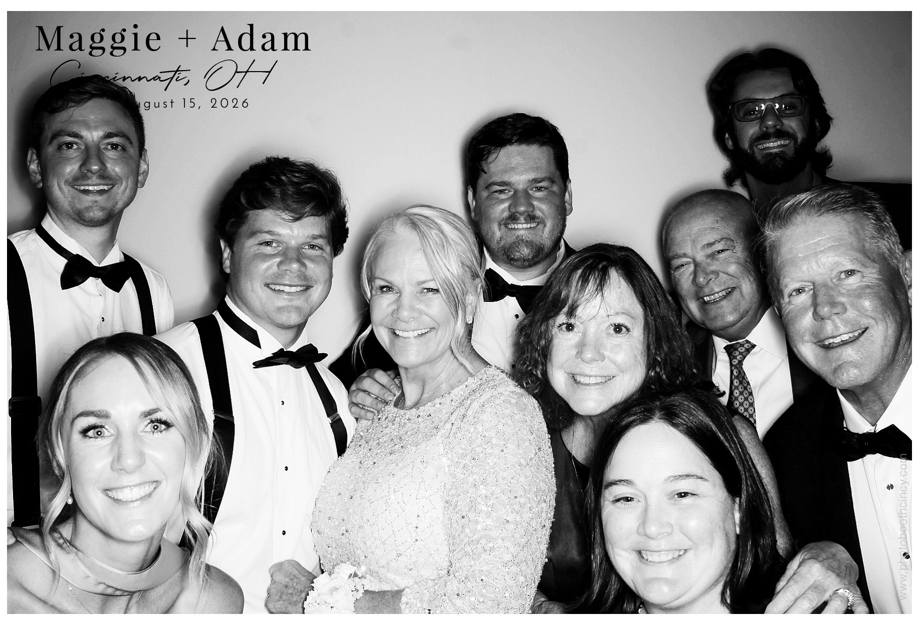 Maggie & Adam | View more photos from the event at gallery.photoboothcincy.com/u/PhotoBoothCincy/Maggie-Adam