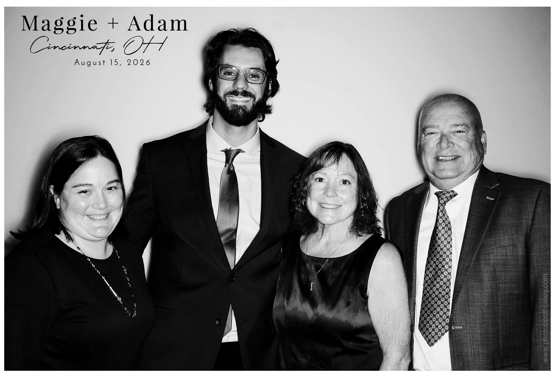 Maggie & Adam | View more photos from the event at gallery.photoboothcincy.com/u/PhotoBoothCincy/Maggie-Adam