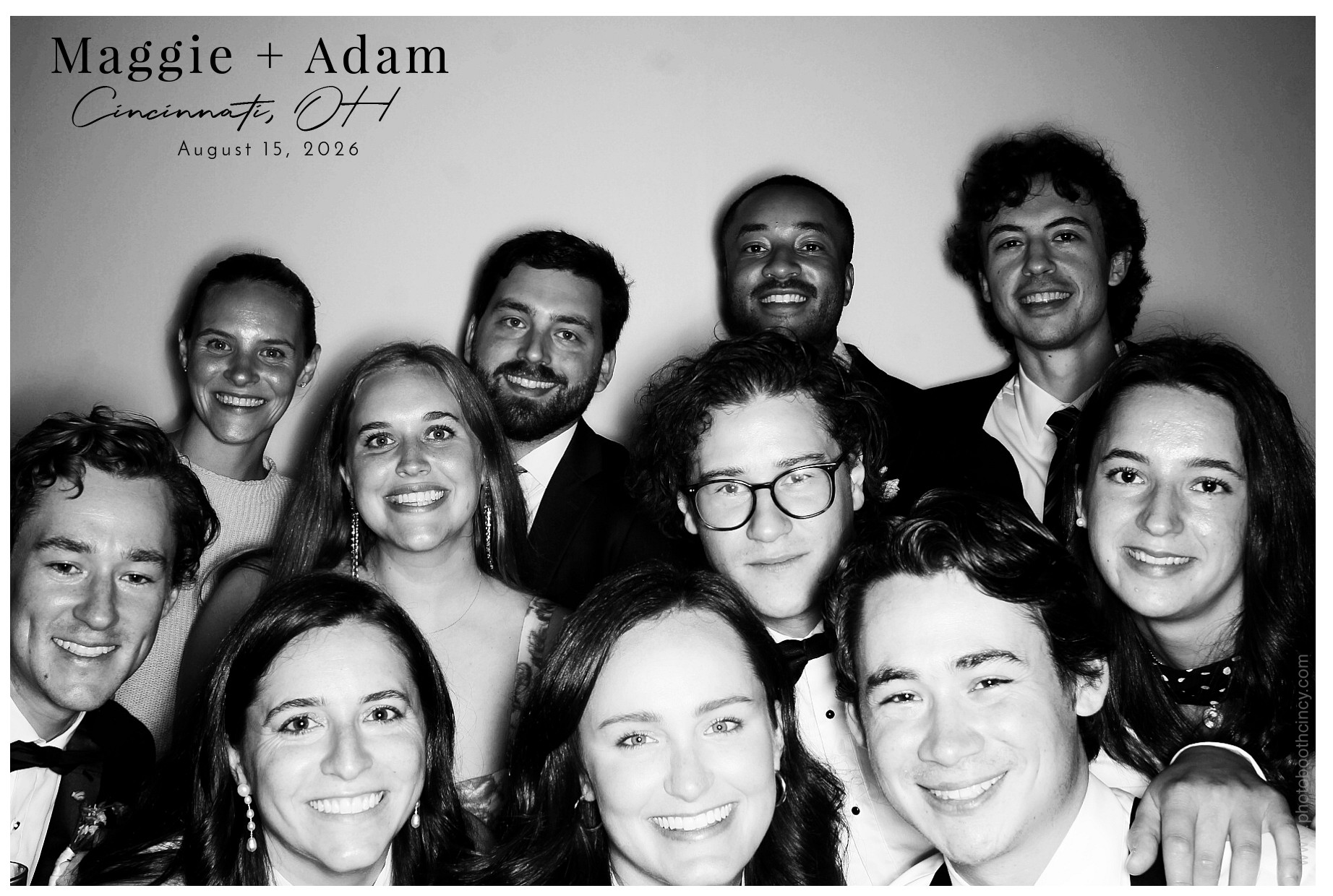 Maggie & Adam | View more photos from the event at gallery.photoboothcincy.com/u/PhotoBoothCincy/Maggie-Adam