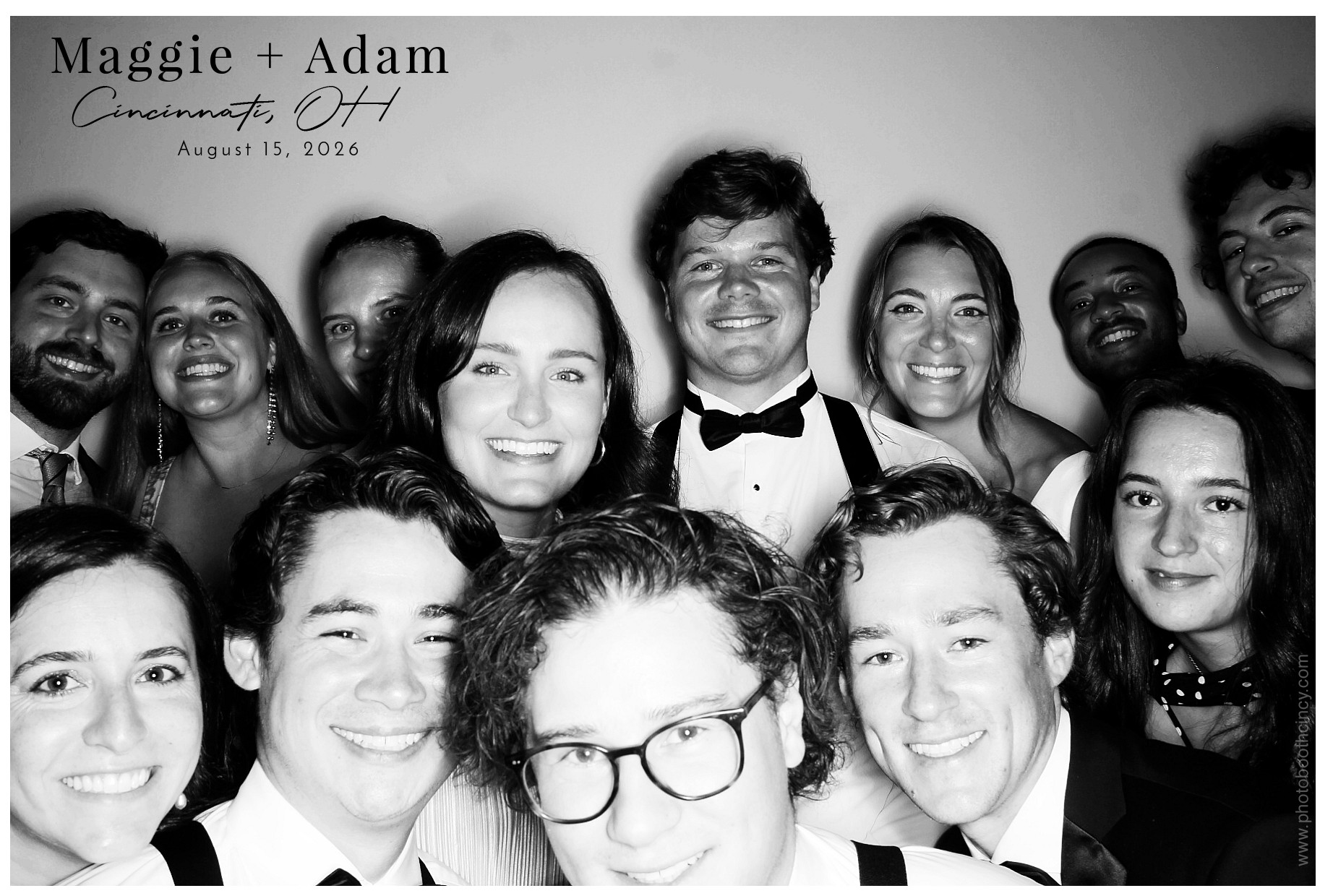 Maggie & Adam | View more photos from the event at gallery.photoboothcincy.com/u/PhotoBoothCincy/Maggie-Adam