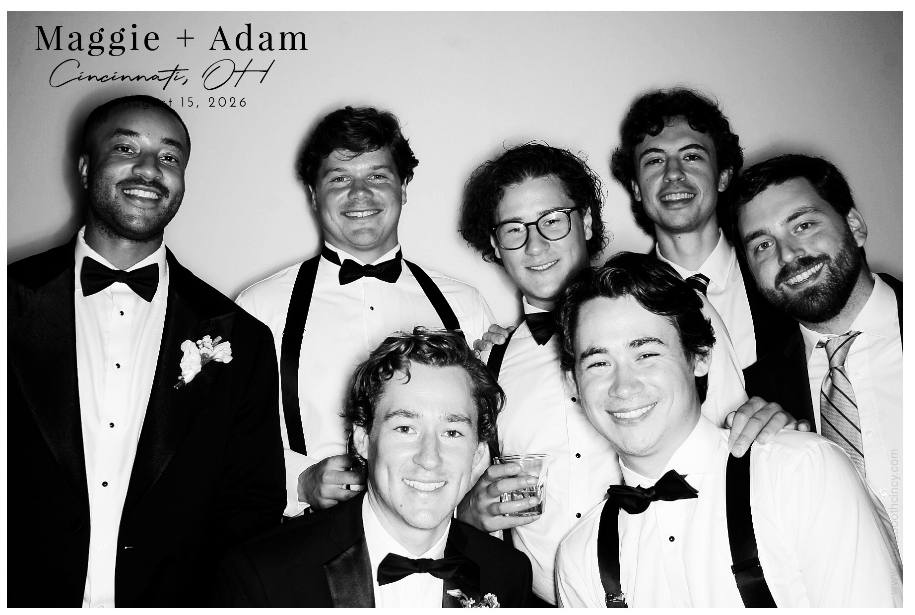 Maggie & Adam | View more photos from the event at gallery.photoboothcincy.com/u/PhotoBoothCincy/Maggie-Adam