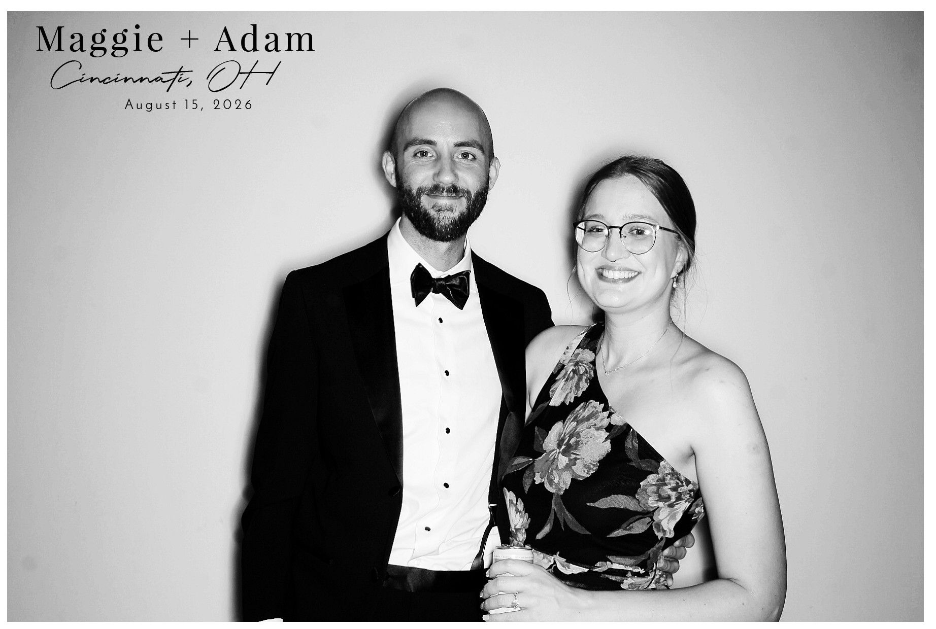 Maggie & Adam | View more photos from the event at gallery.photoboothcincy.com/u/PhotoBoothCincy/Maggie-Adam