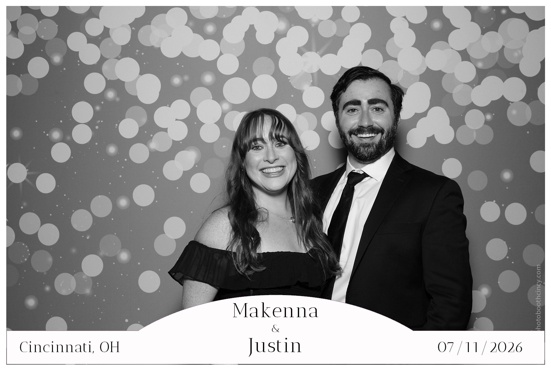 Makenna & Justin | View more photos from the event at gallery.photoboothcincy.com/u/PhotoBoothCincy/Makenna-Justin
