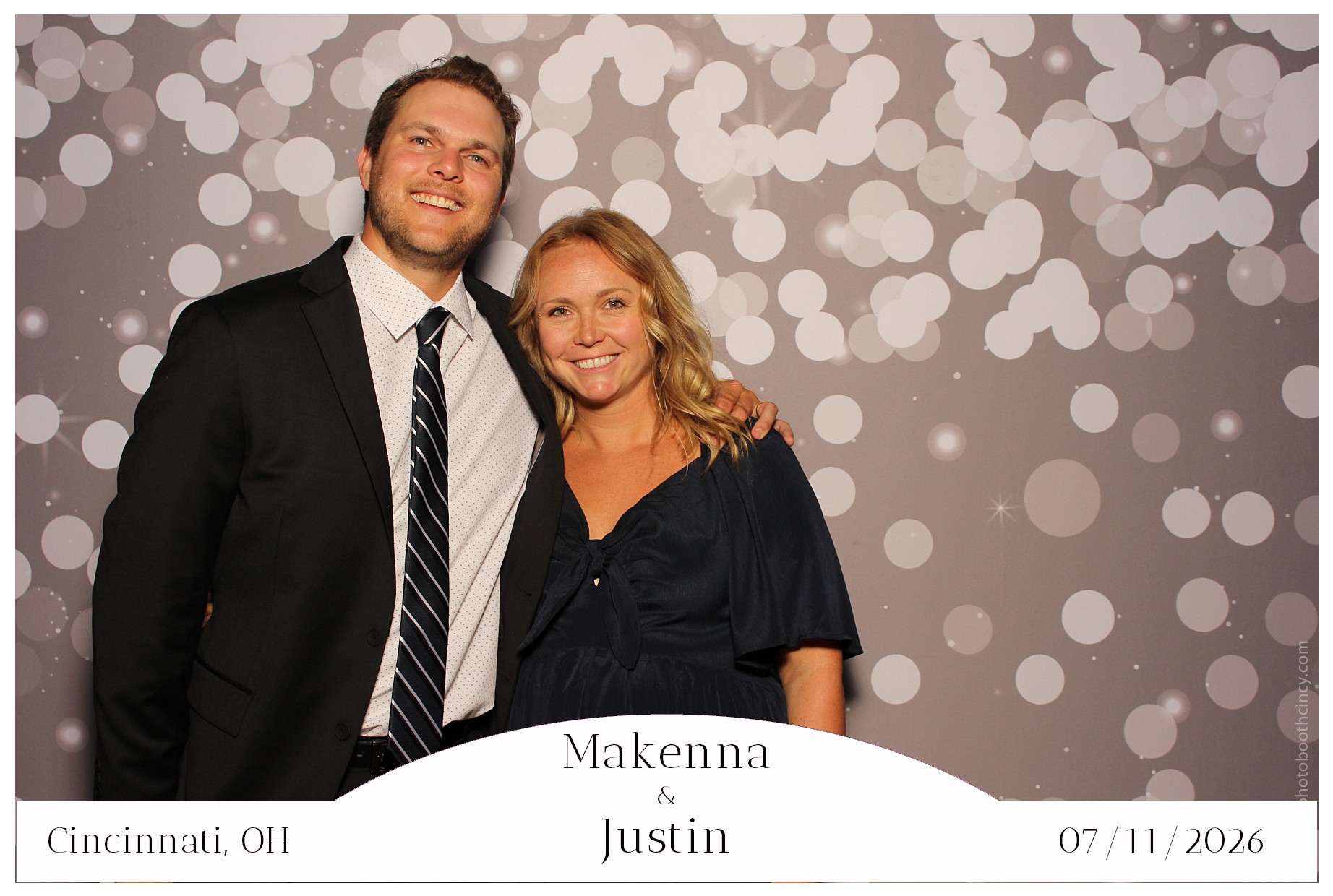 Makenna & Justin | View more photos from the event at gallery.photoboothcincy.com/u/PhotoBoothCincy/Makenna-Justin