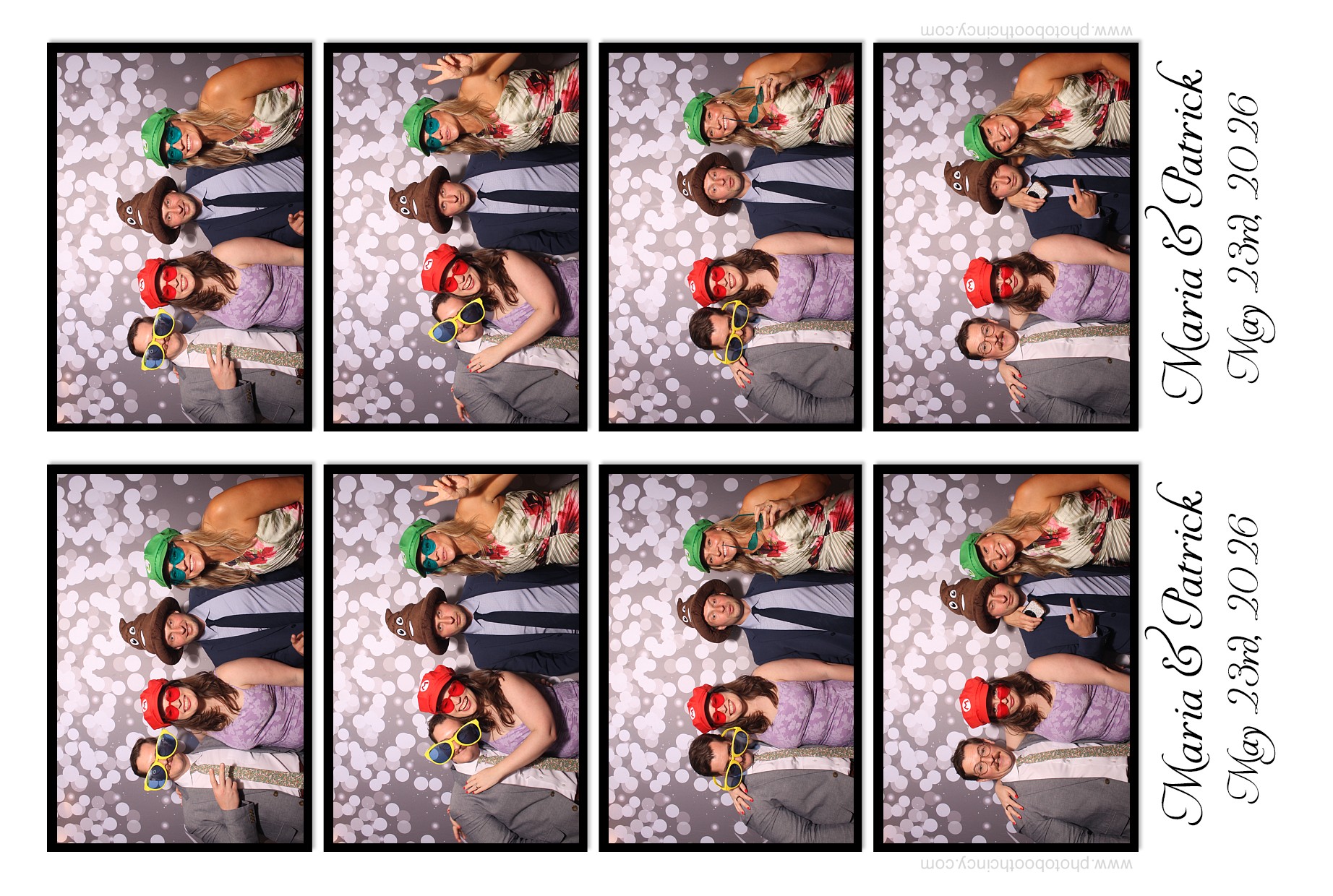 Maria & Patrick | View more photos from the event at gallery.photoboothcincy.com/u/PhotoBoothCincy/Maria-Patrick