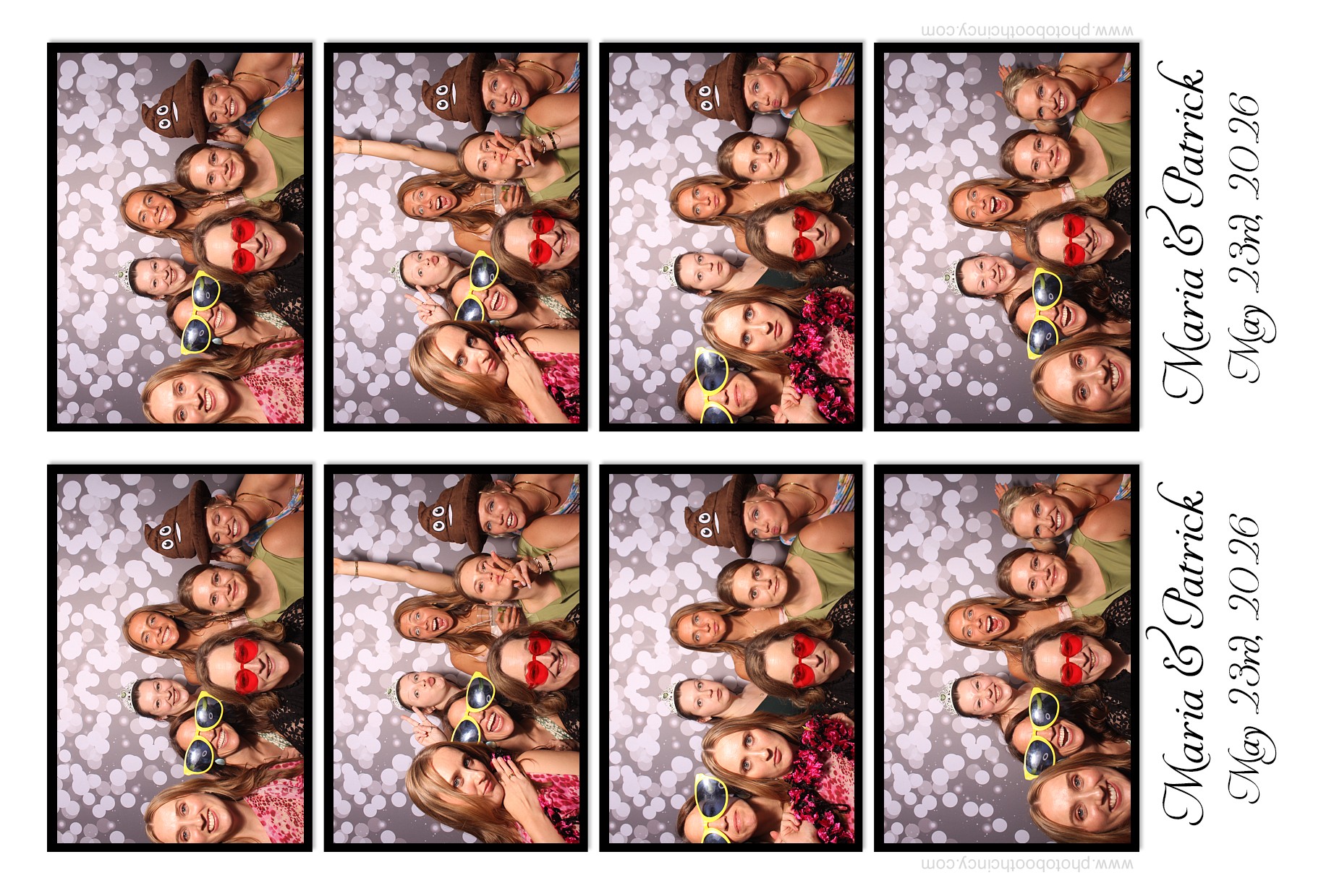 Maria & Patrick | View more photos from the event at gallery.photoboothcincy.com/u/PhotoBoothCincy/Maria-Patrick