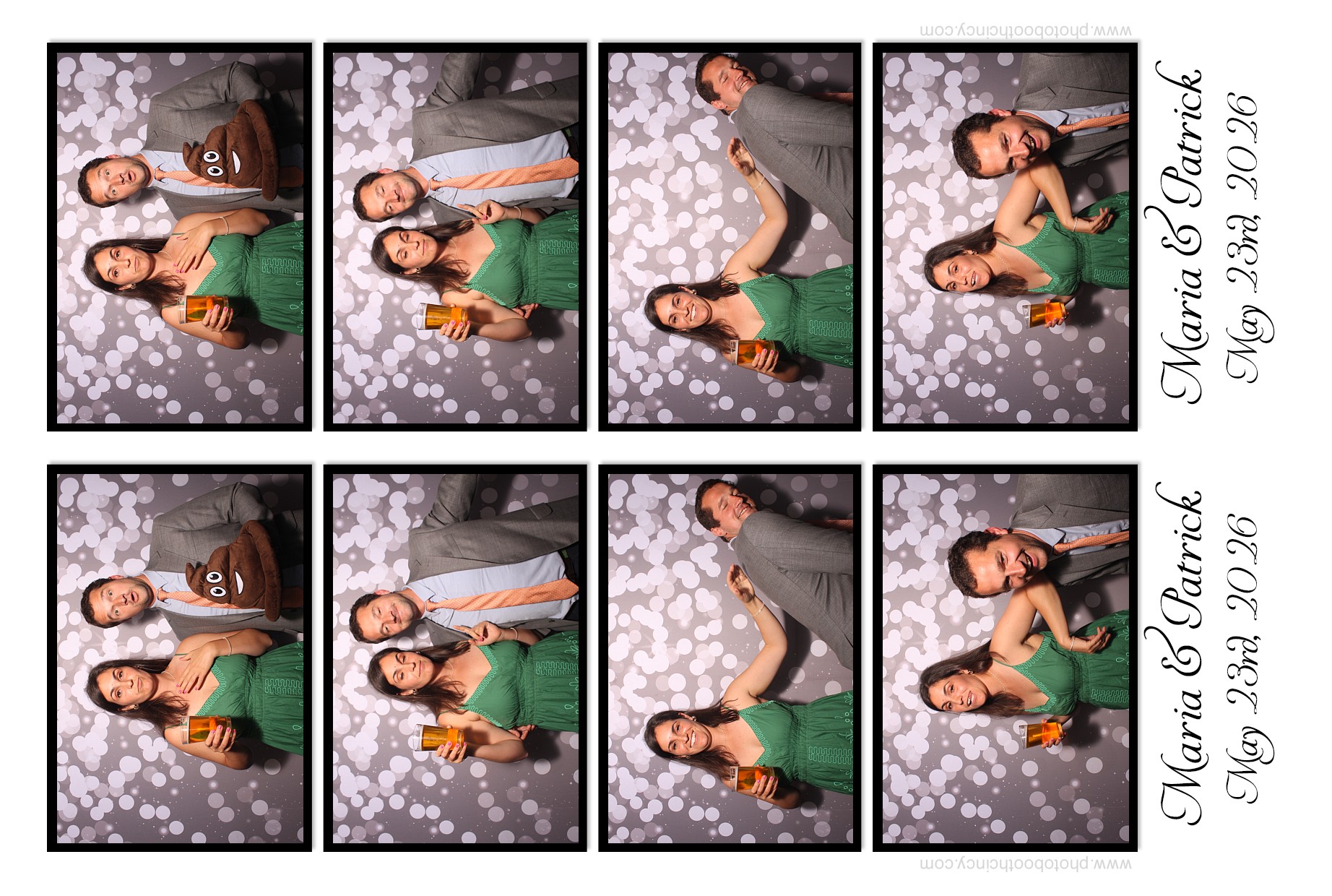 Maria & Patrick | View more photos from the event at gallery.photoboothcincy.com/u/PhotoBoothCincy/Maria-Patrick