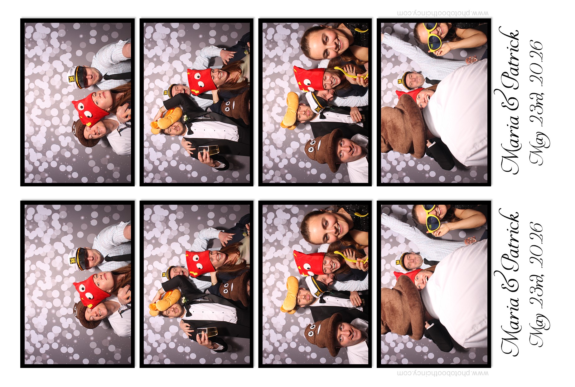 Maria & Patrick | View more photos from the event at gallery.photoboothcincy.com/u/PhotoBoothCincy/Maria-Patrick