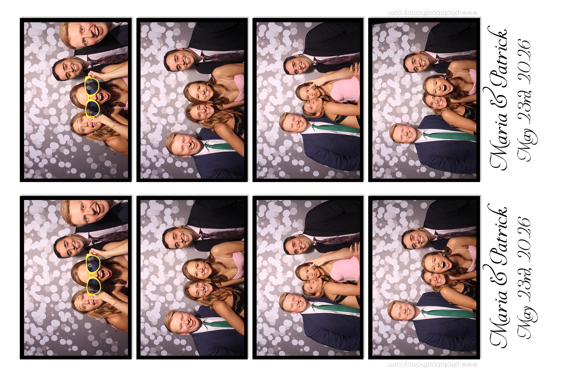 Maria & Patrick | View more photos from the event at gallery.photoboothcincy.com/u/PhotoBoothCincy/Maria-Patrick