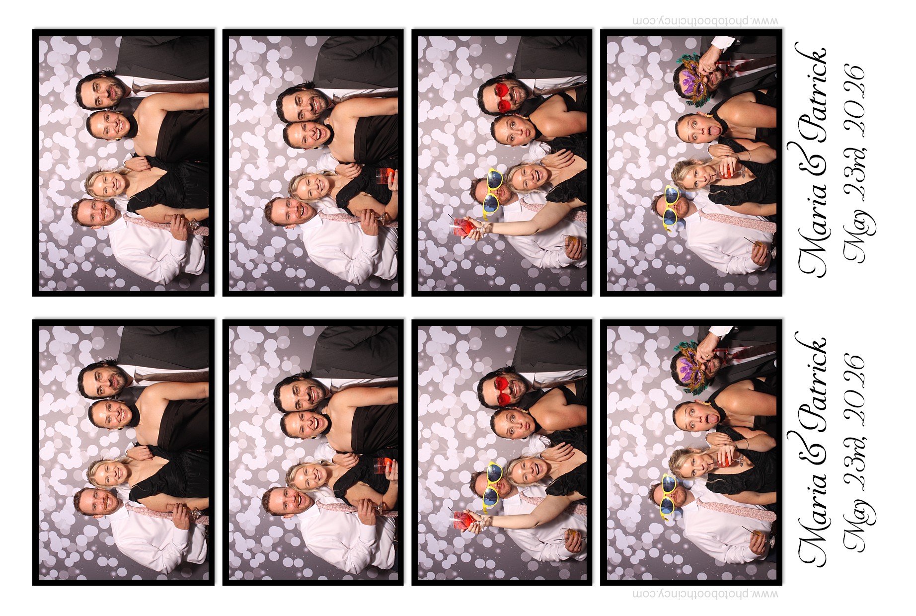 Maria & Patrick | View more photos from the event at gallery.photoboothcincy.com/u/PhotoBoothCincy/Maria-Patrick