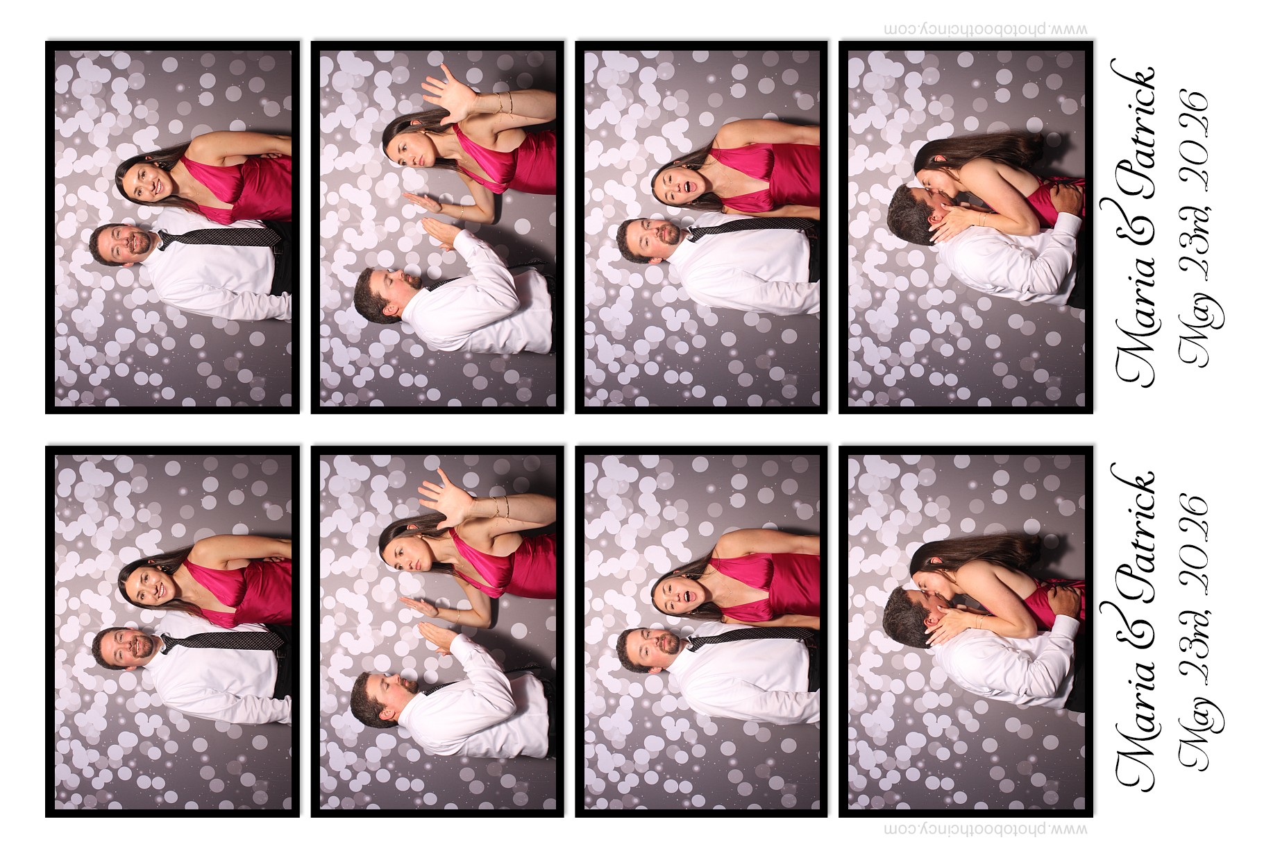 Maria & Patrick | View more photos from the event at gallery.photoboothcincy.com/u/PhotoBoothCincy/Maria-Patrick
