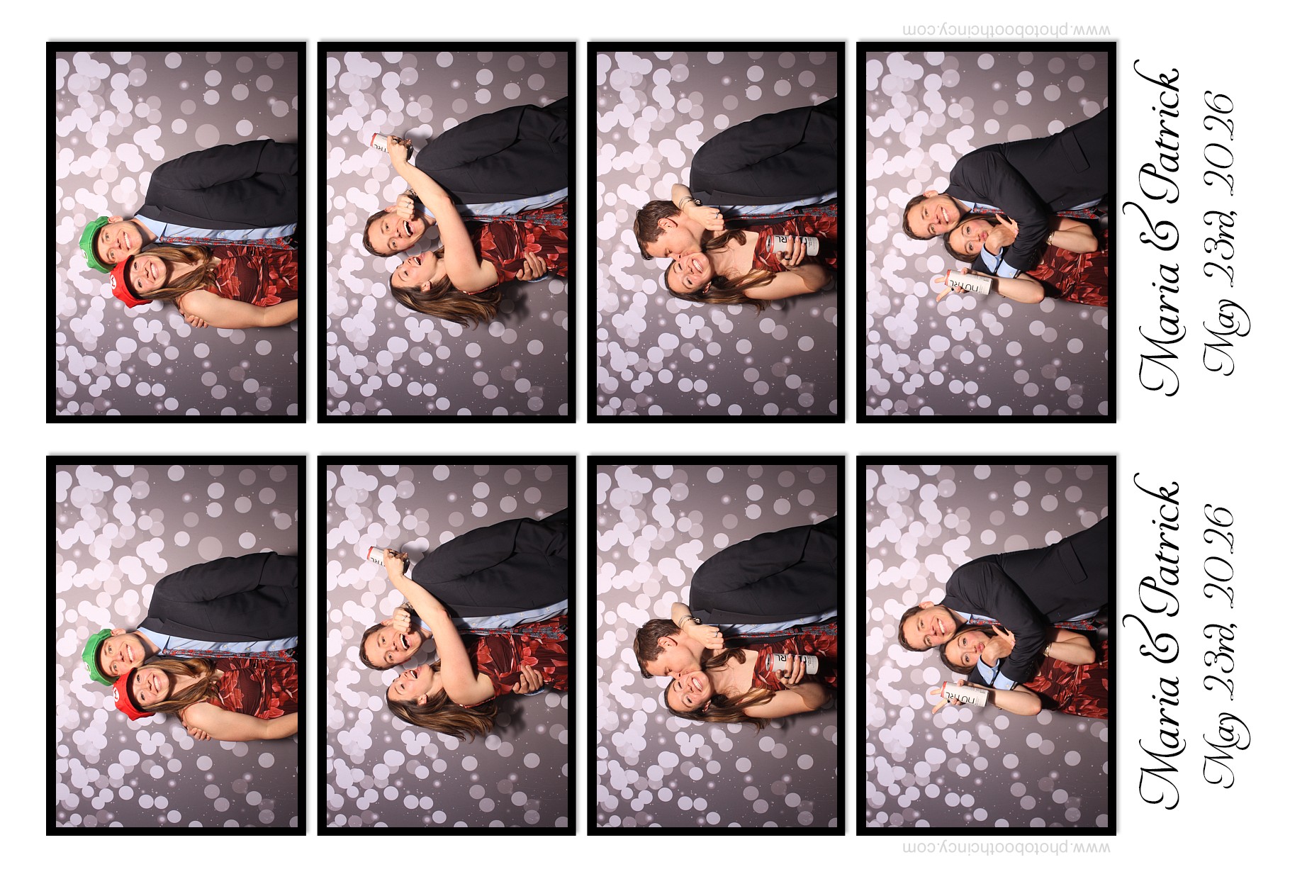 Maria & Patrick | View more photos from the event at gallery.photoboothcincy.com/u/PhotoBoothCincy/Maria-Patrick