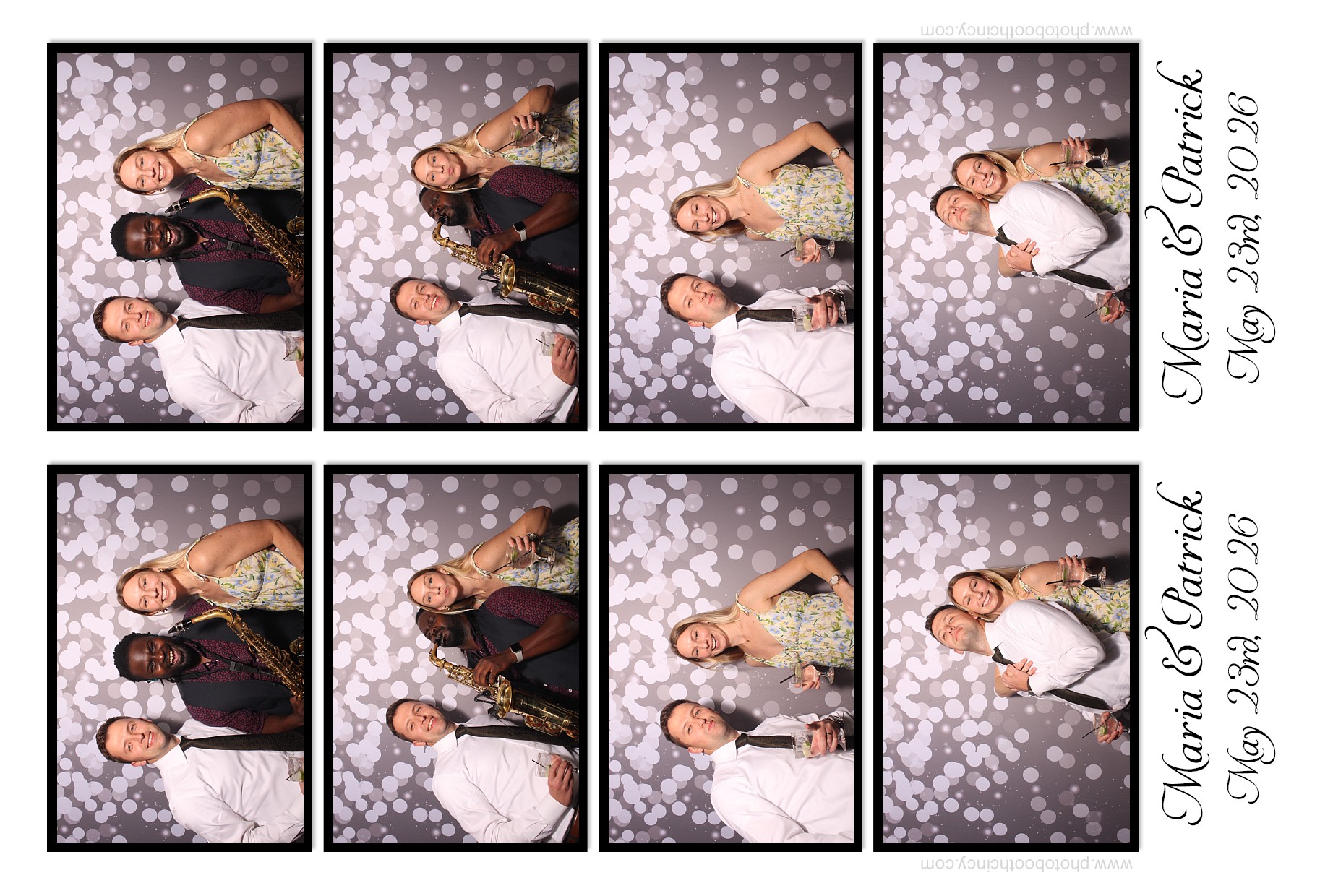 Maria & Patrick | View more photos from the event at gallery.photoboothcincy.com/u/PhotoBoothCincy/Maria-Patrick