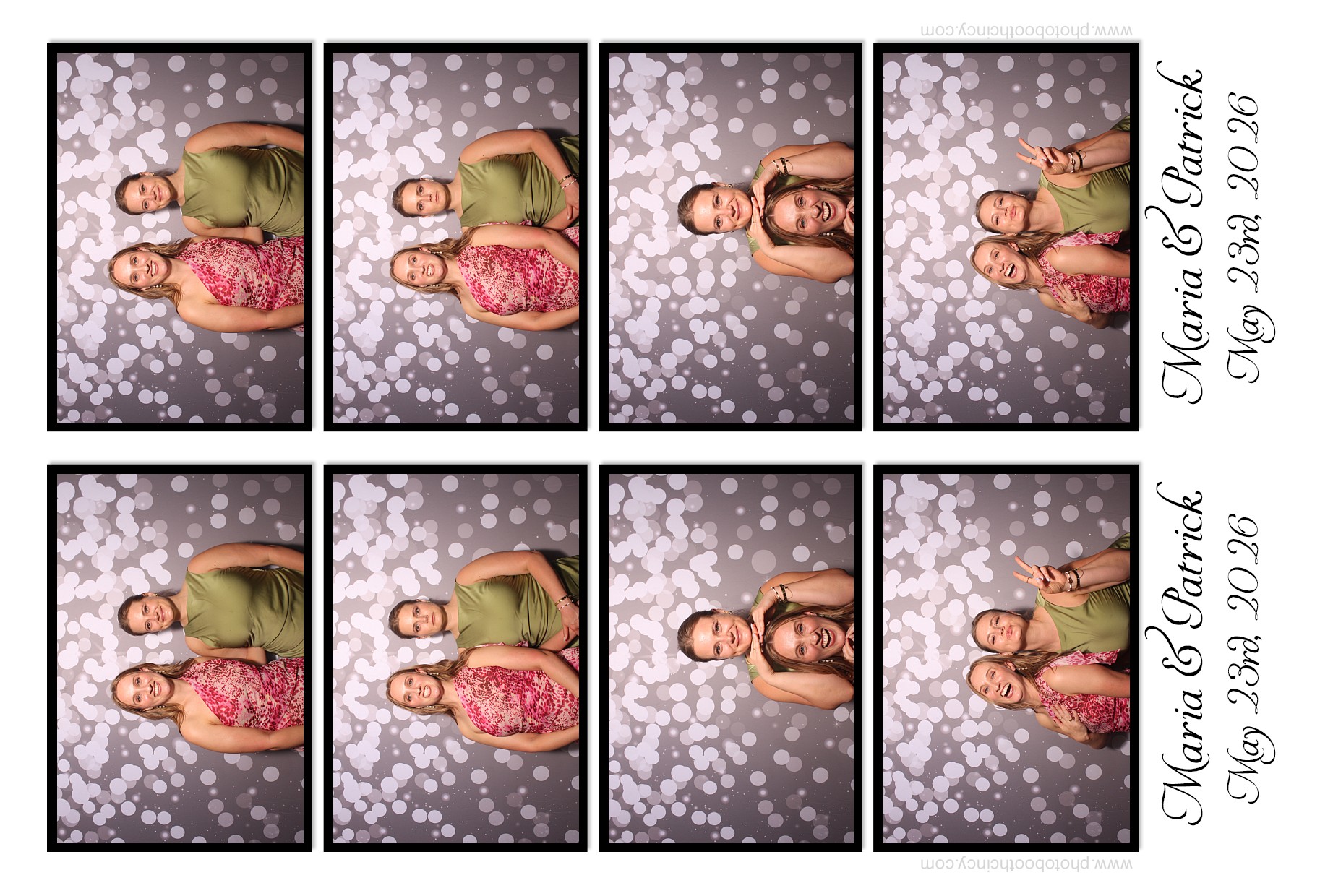 Maria & Patrick | View more photos from the event at gallery.photoboothcincy.com/u/PhotoBoothCincy/Maria-Patrick
