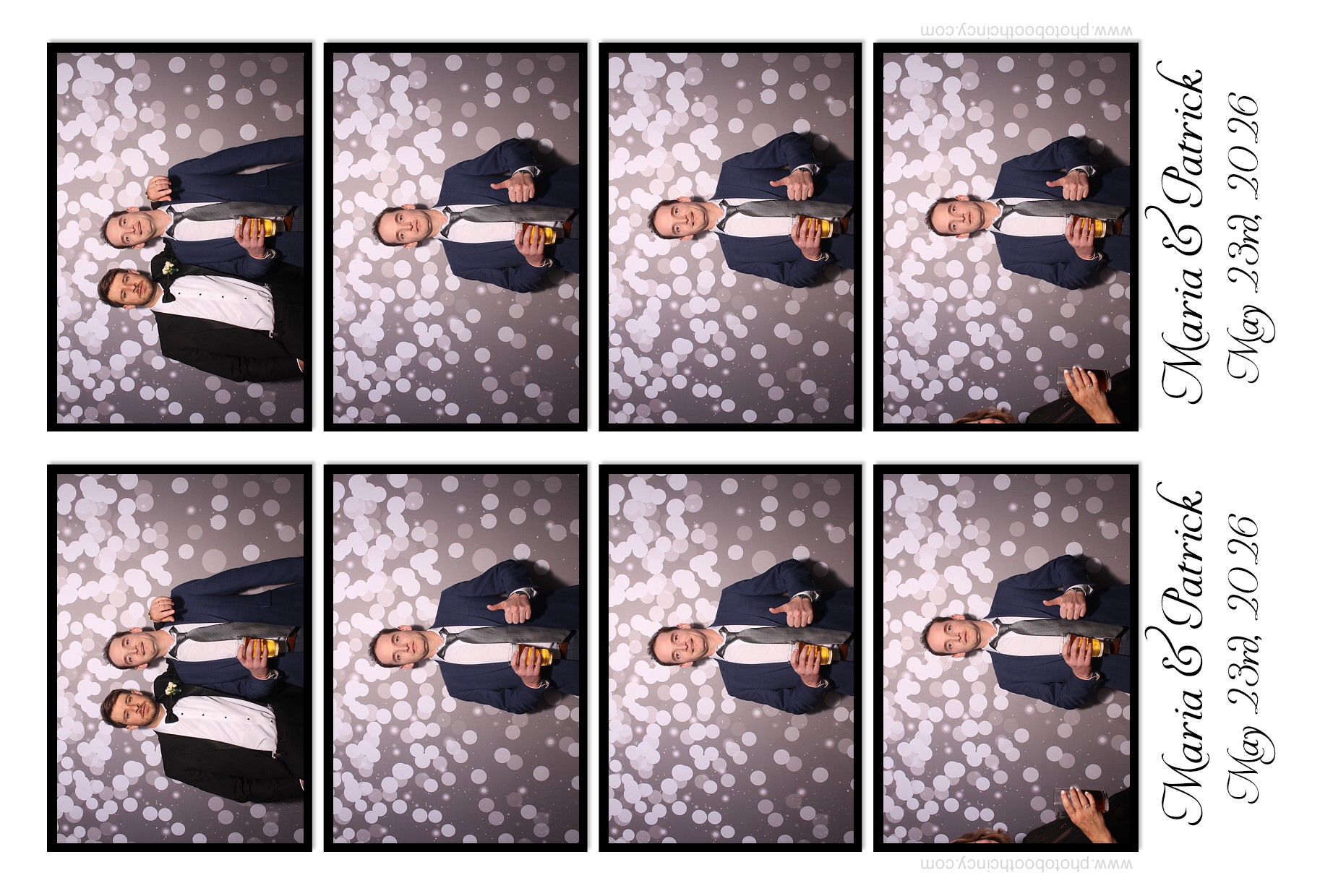 Maria & Patrick | View more photos from the event at gallery.photoboothcincy.com/u/PhotoBoothCincy/Maria-Patrick