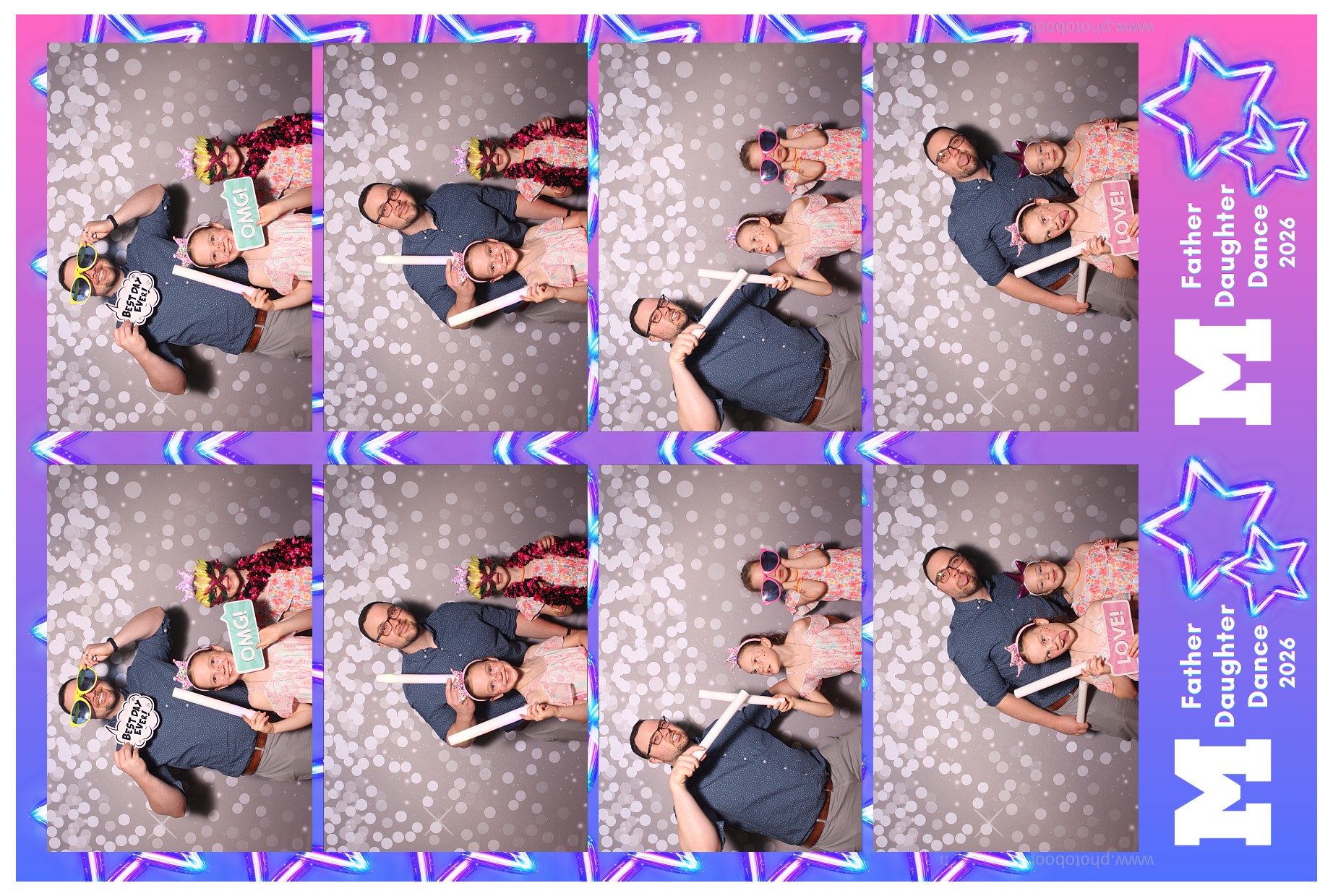 Mariemount Father Daughter Dance | View more photos from the event at gallery.photoboothcincy.com/u/PhotoBoothCincy/Mariemount-Father-Daughter-Dance-1