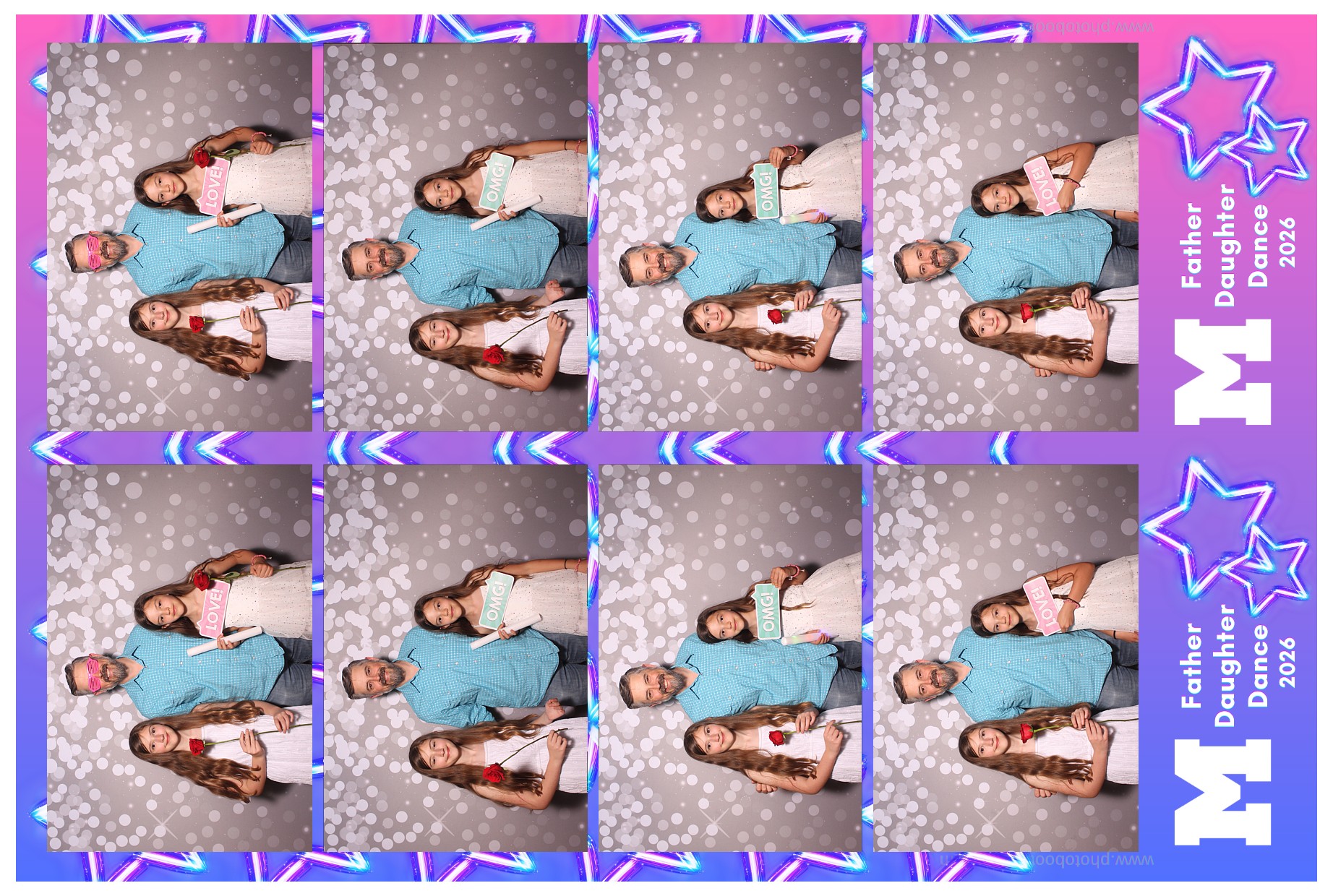 Mariemount Father Daughter Dance | View more photos from the event at gallery.photoboothcincy.com/u/PhotoBoothCincy/Mariemount-Father-Daughter-Dance-1