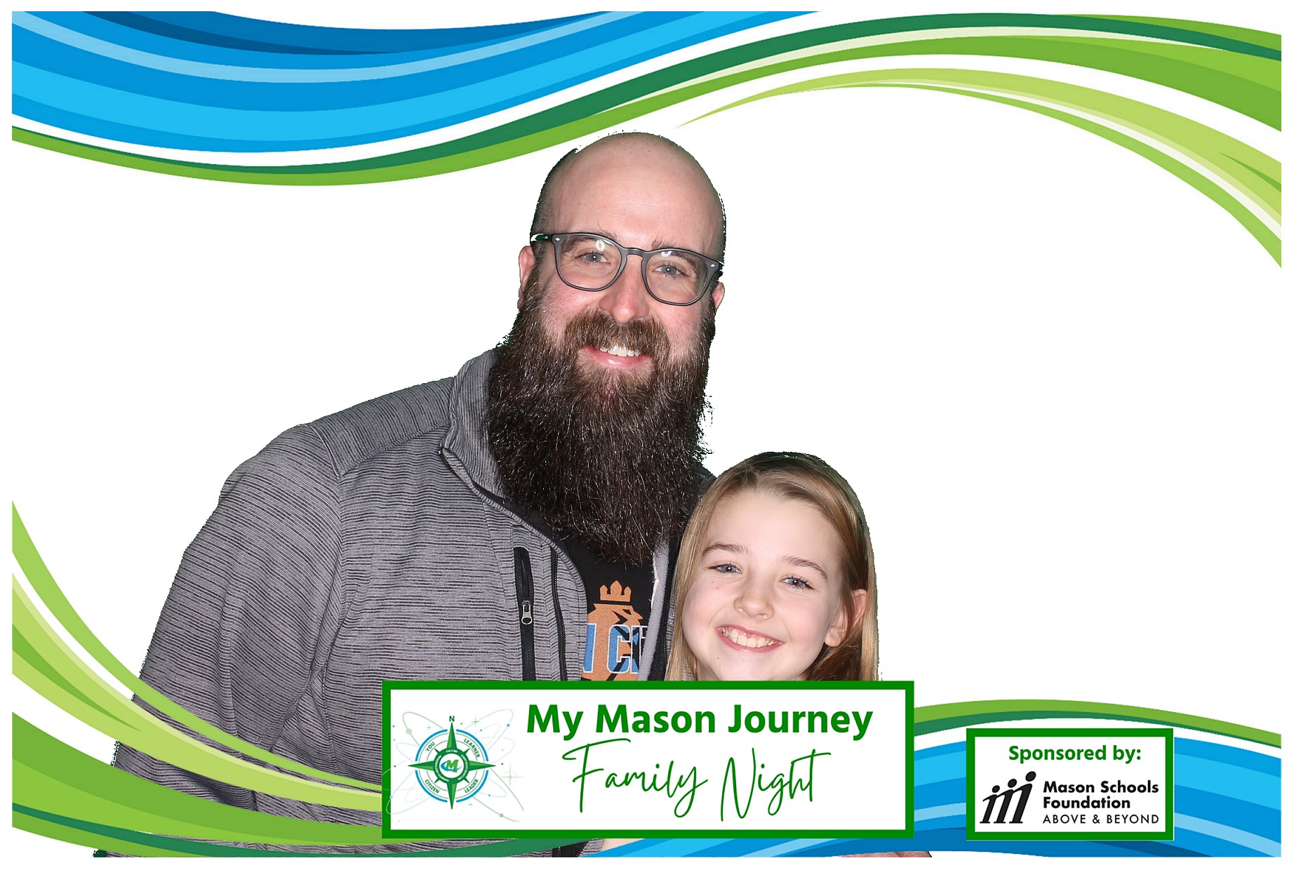 Mason Family Night | View more photos from the event at gallery.photoboothcincy.com/u/PhotoBoothCincy/Mason-Family-Night