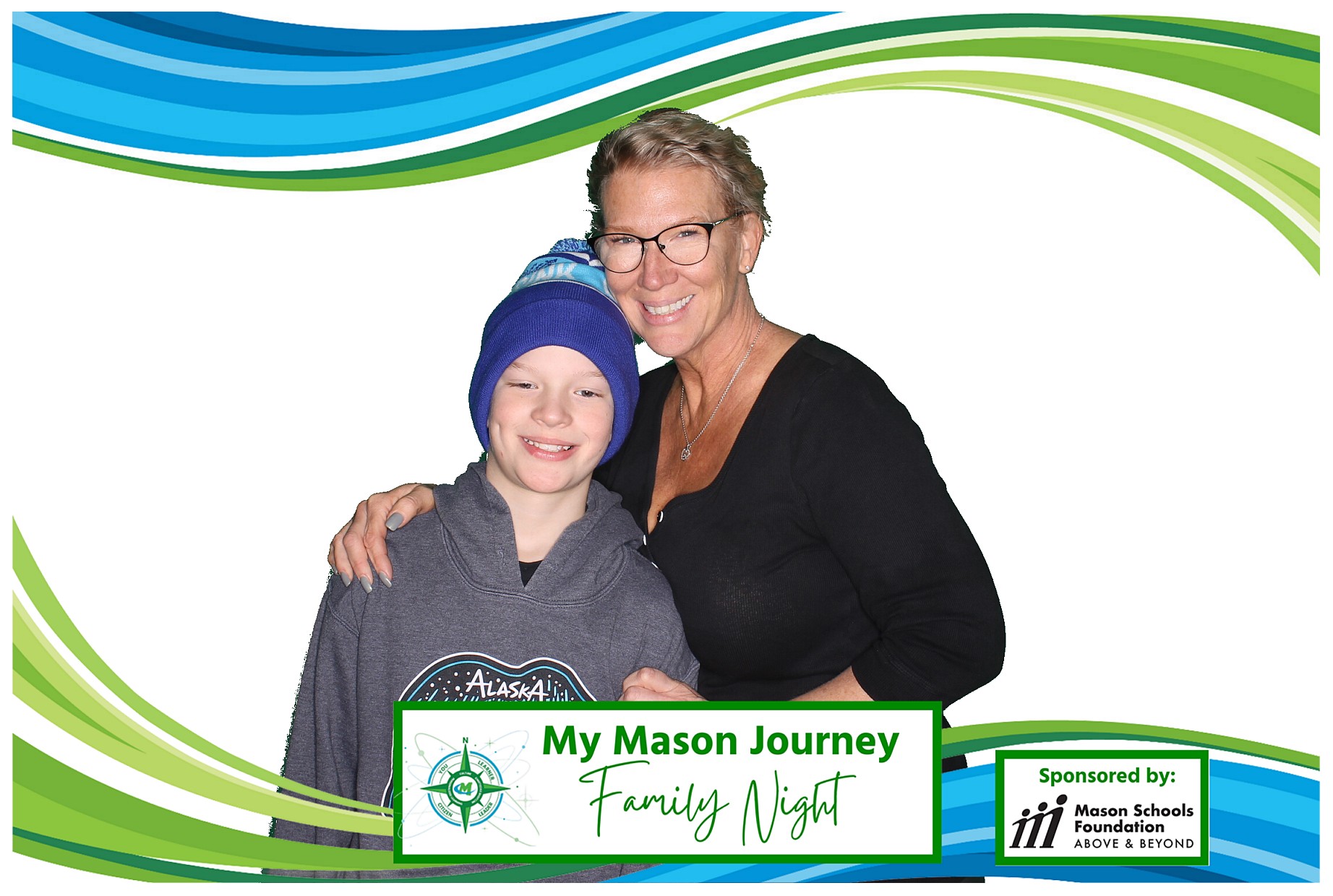 Mason Family Night | View more photos from the event at gallery.photoboothcincy.com/u/PhotoBoothCincy/Mason-Family-Night