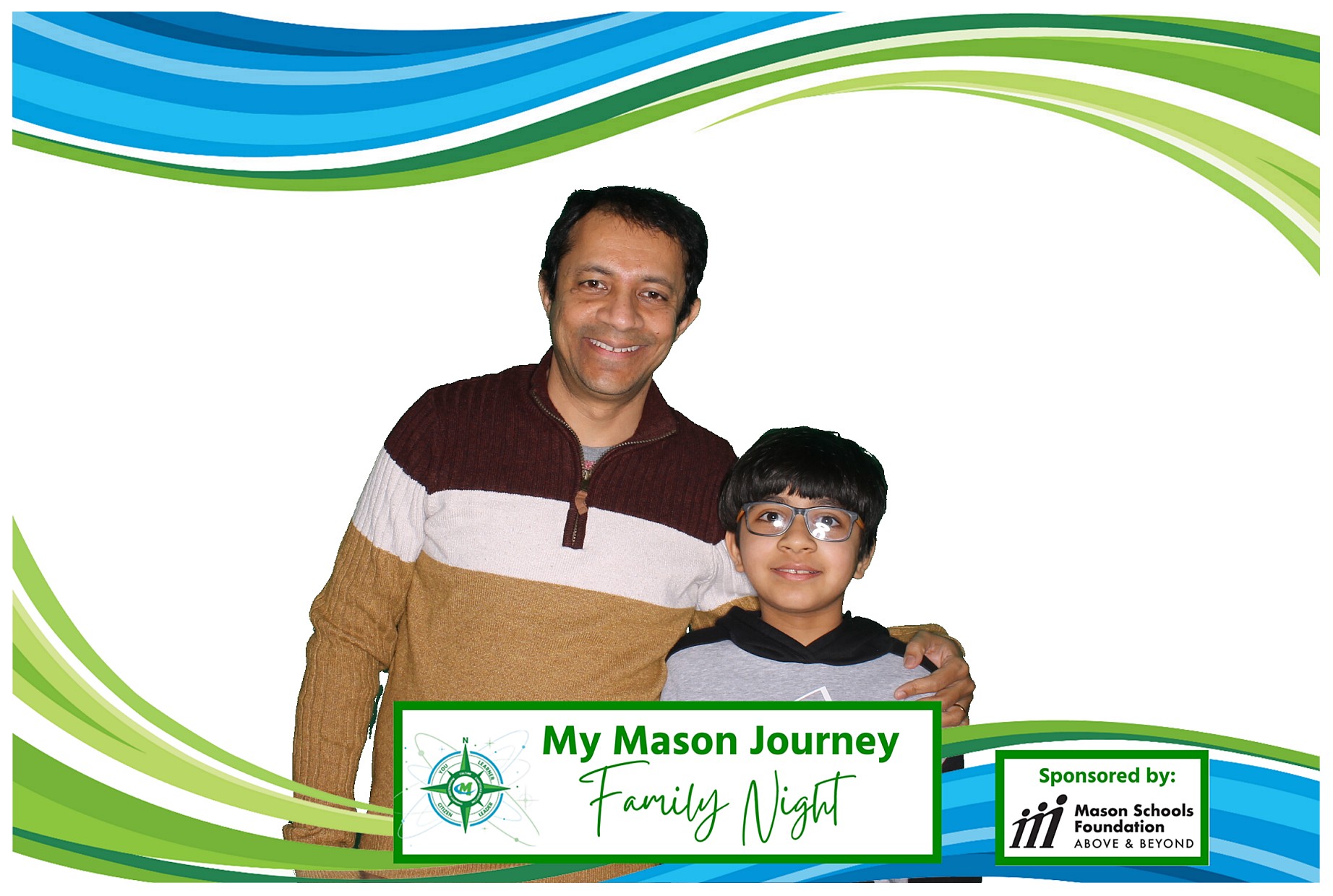 Mason Family Night | View more photos from the event at gallery.photoboothcincy.com/u/PhotoBoothCincy/Mason-Family-Night