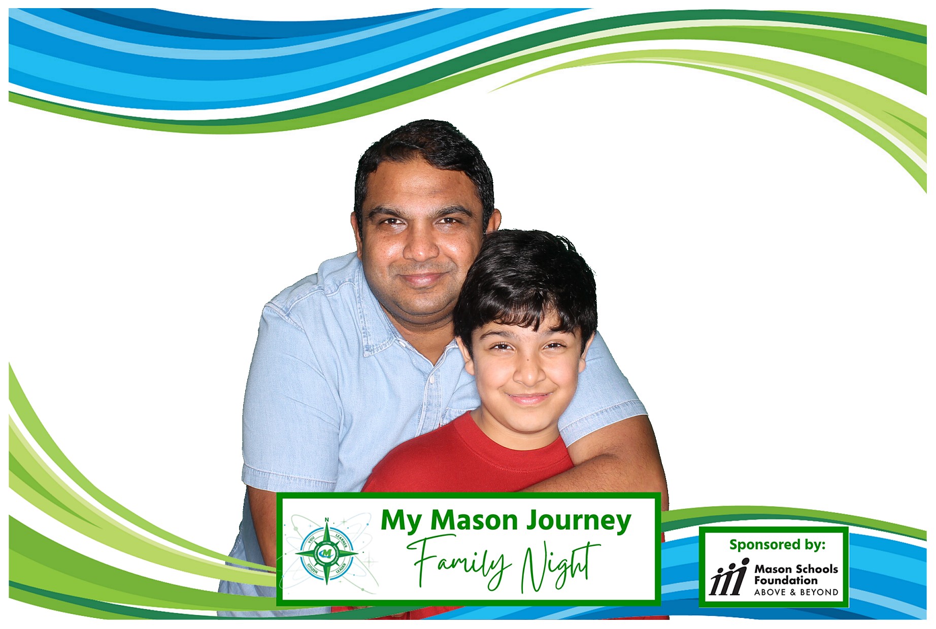 Mason Family Night | View more photos from the event at gallery.photoboothcincy.com/u/PhotoBoothCincy/Mason-Family-Night