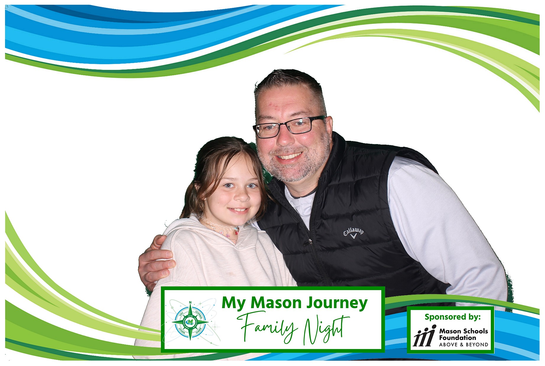 Mason Family Night | View more photos from the event at gallery.photoboothcincy.com/u/PhotoBoothCincy/Mason-Family-Night
