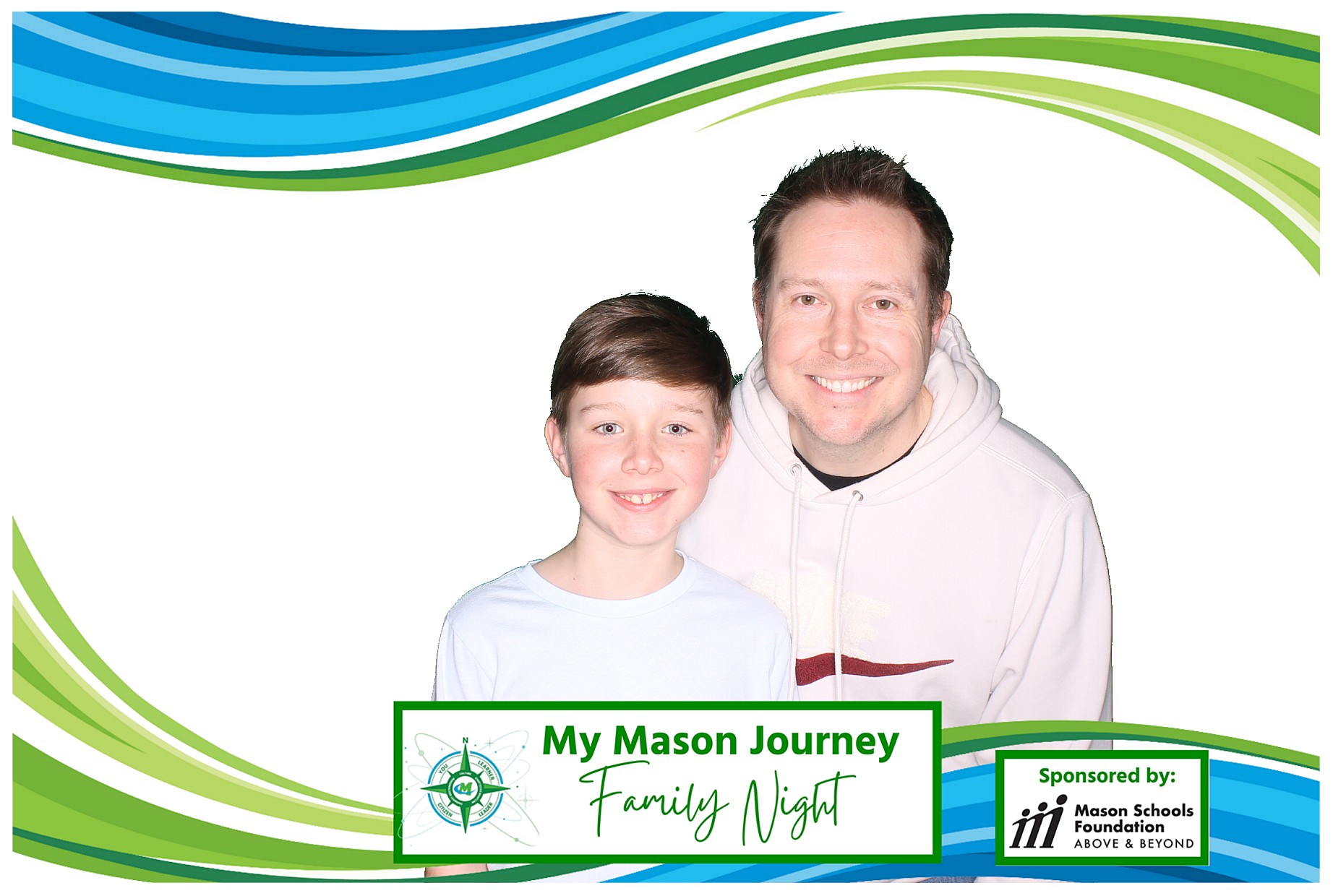 Mason Family Night | View more photos from the event at gallery.photoboothcincy.com/u/PhotoBoothCincy/Mason-Family-Night