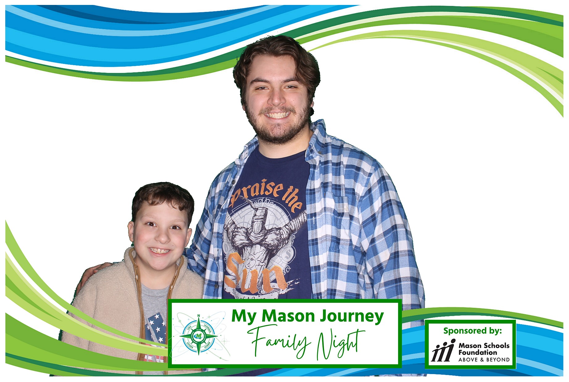 Mason Family Night | View more photos from the event at gallery.photoboothcincy.com/u/PhotoBoothCincy/Mason-Family-Night