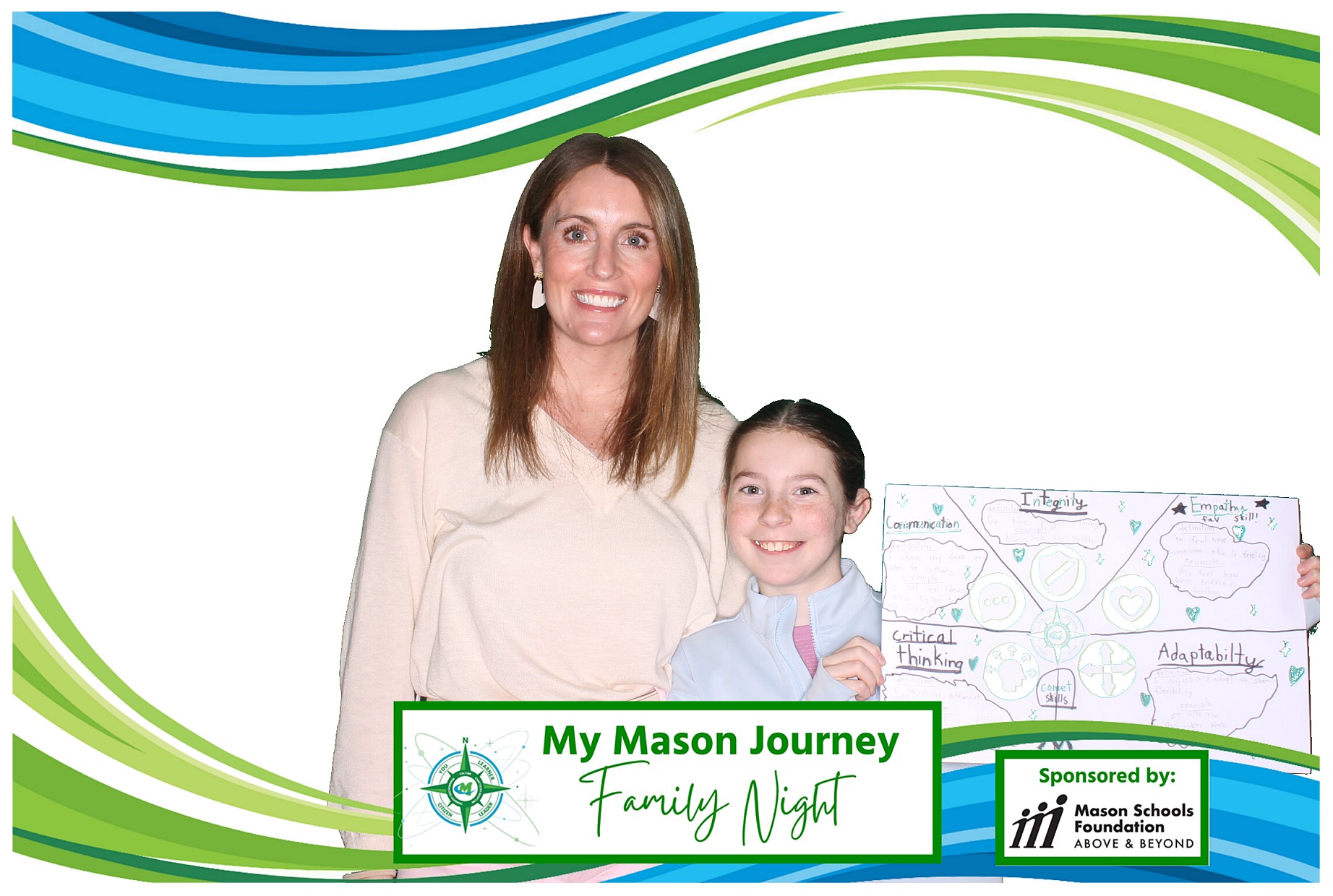 Mason Family Night | View more photos from the event at gallery.photoboothcincy.com/u/PhotoBoothCincy/Mason-Family-Night
