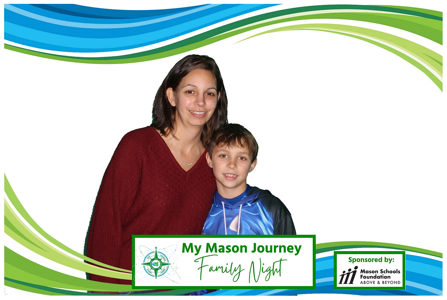 Mason Family Night | View more photos from the event at gallery.photoboothcincy.com/u/PhotoBoothCincy/Mason-Family-Night