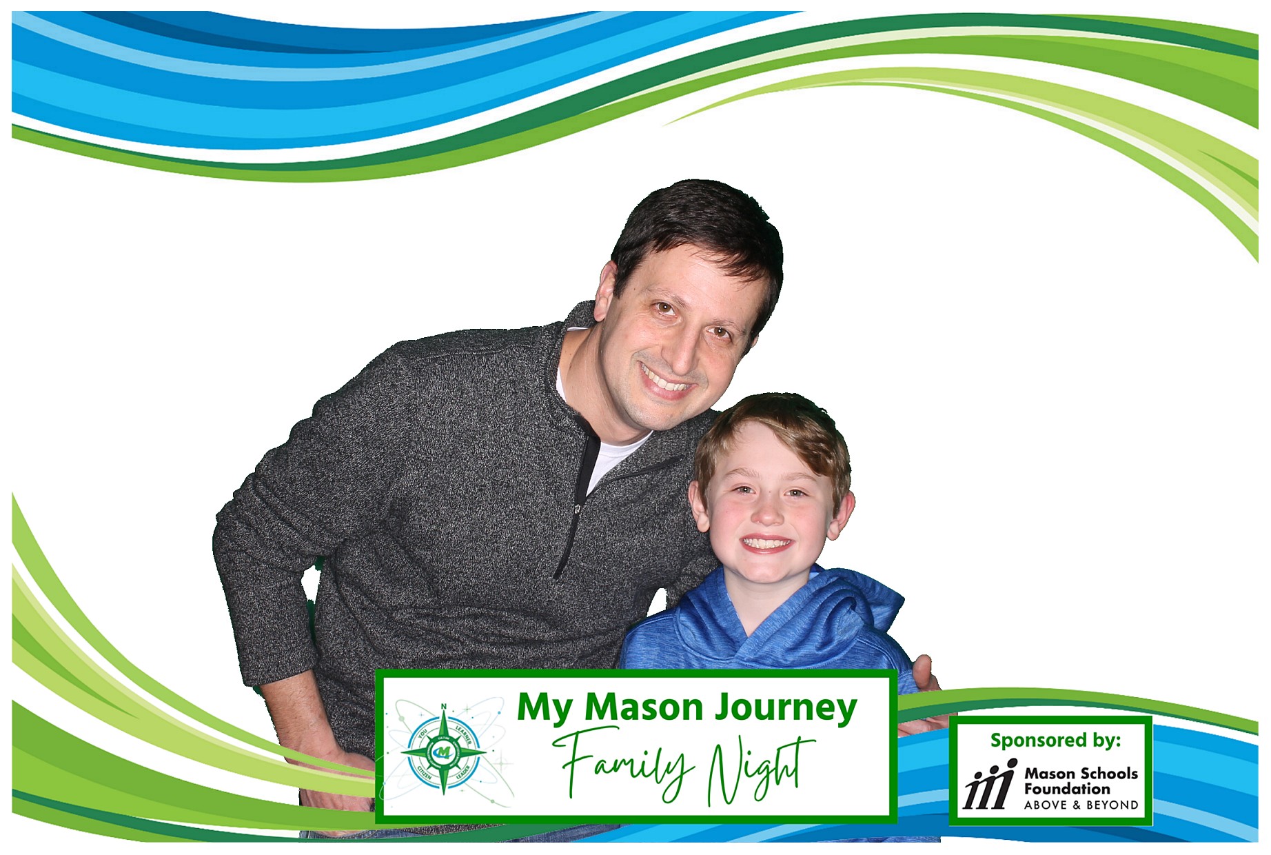 Mason Family Night | View more photos from the event at gallery.photoboothcincy.com/u/PhotoBoothCincy/Mason-Family-Night
