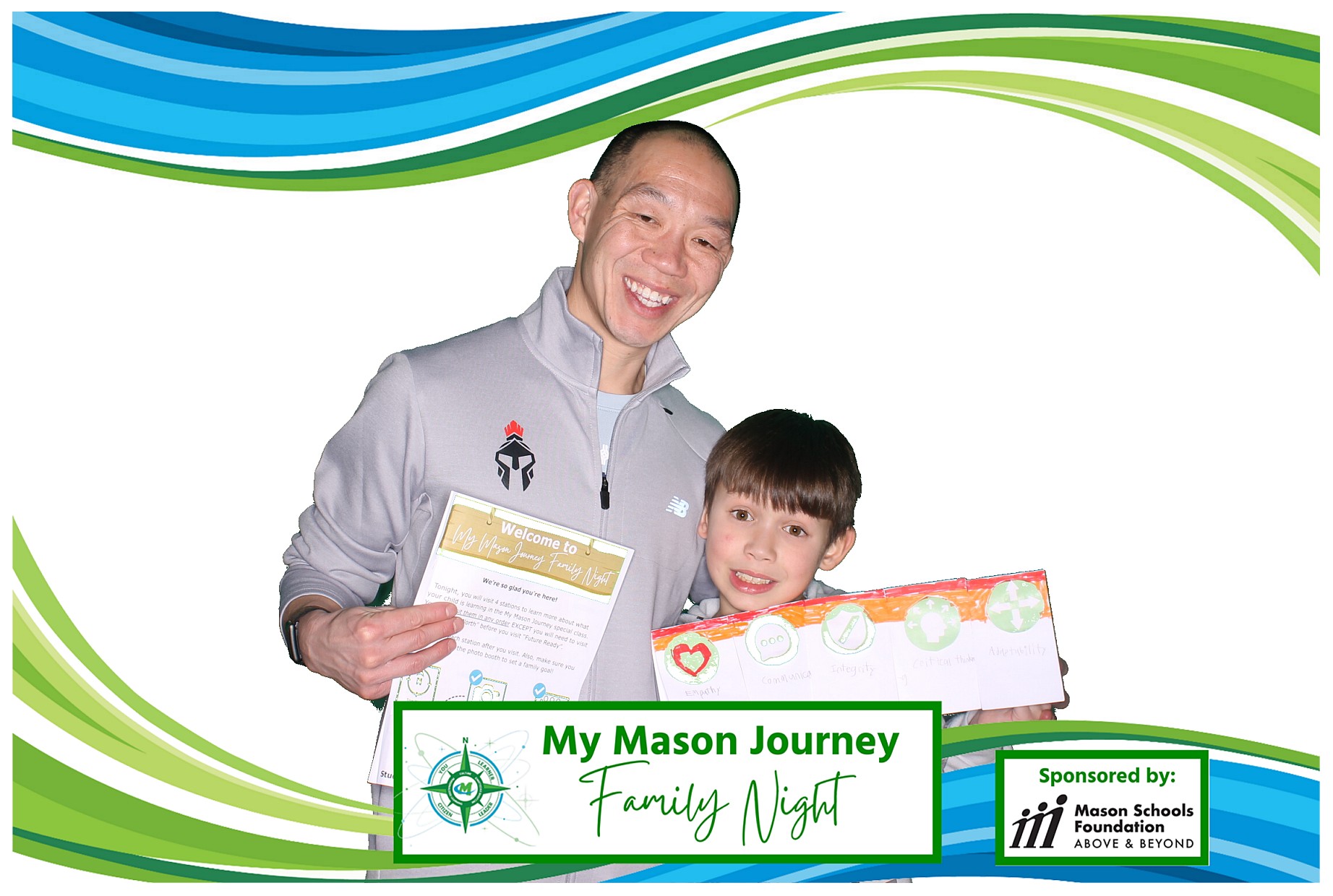 Mason Family Night | View more photos from the event at gallery.photoboothcincy.com/u/PhotoBoothCincy/Mason-Family-Night