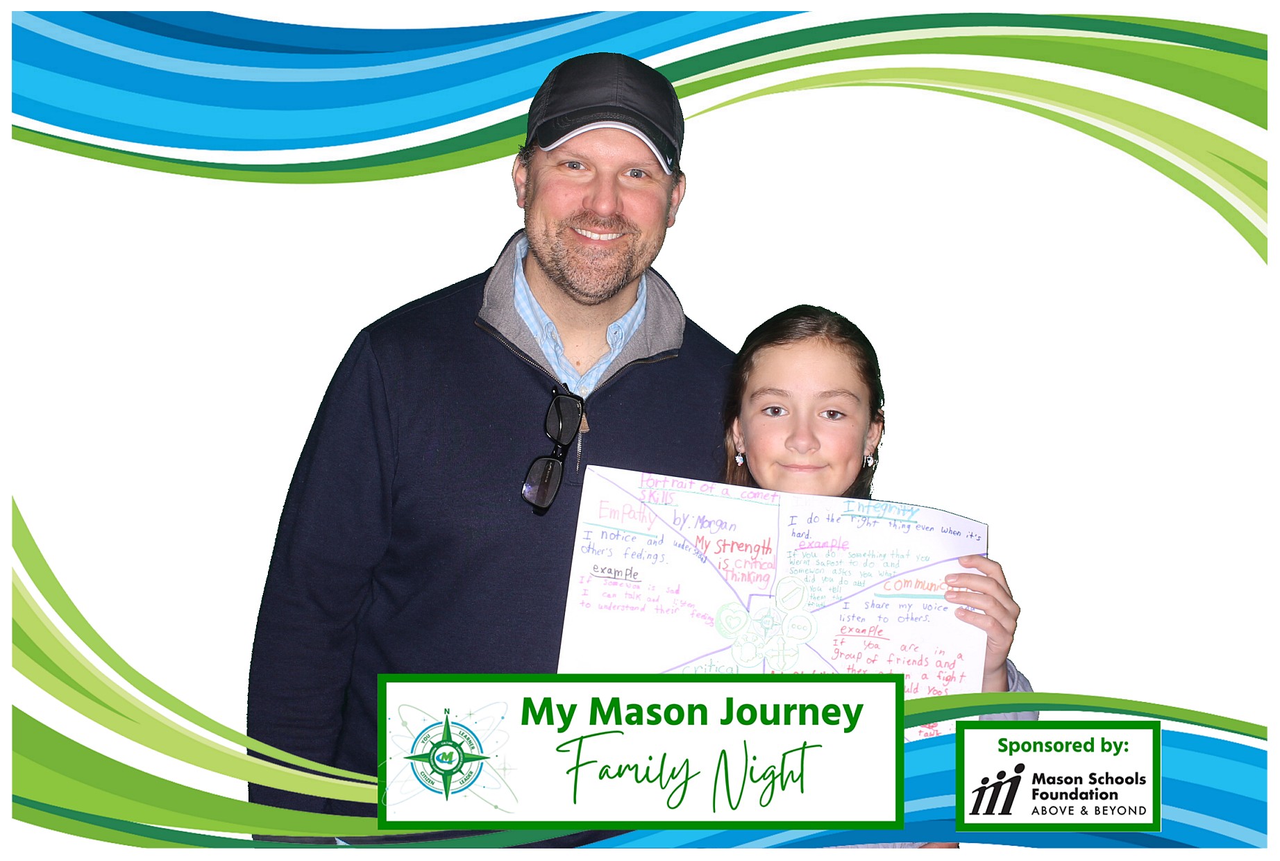 Mason Family Night | View more photos from the event at gallery.photoboothcincy.com/u/PhotoBoothCincy/Mason-Family-Night