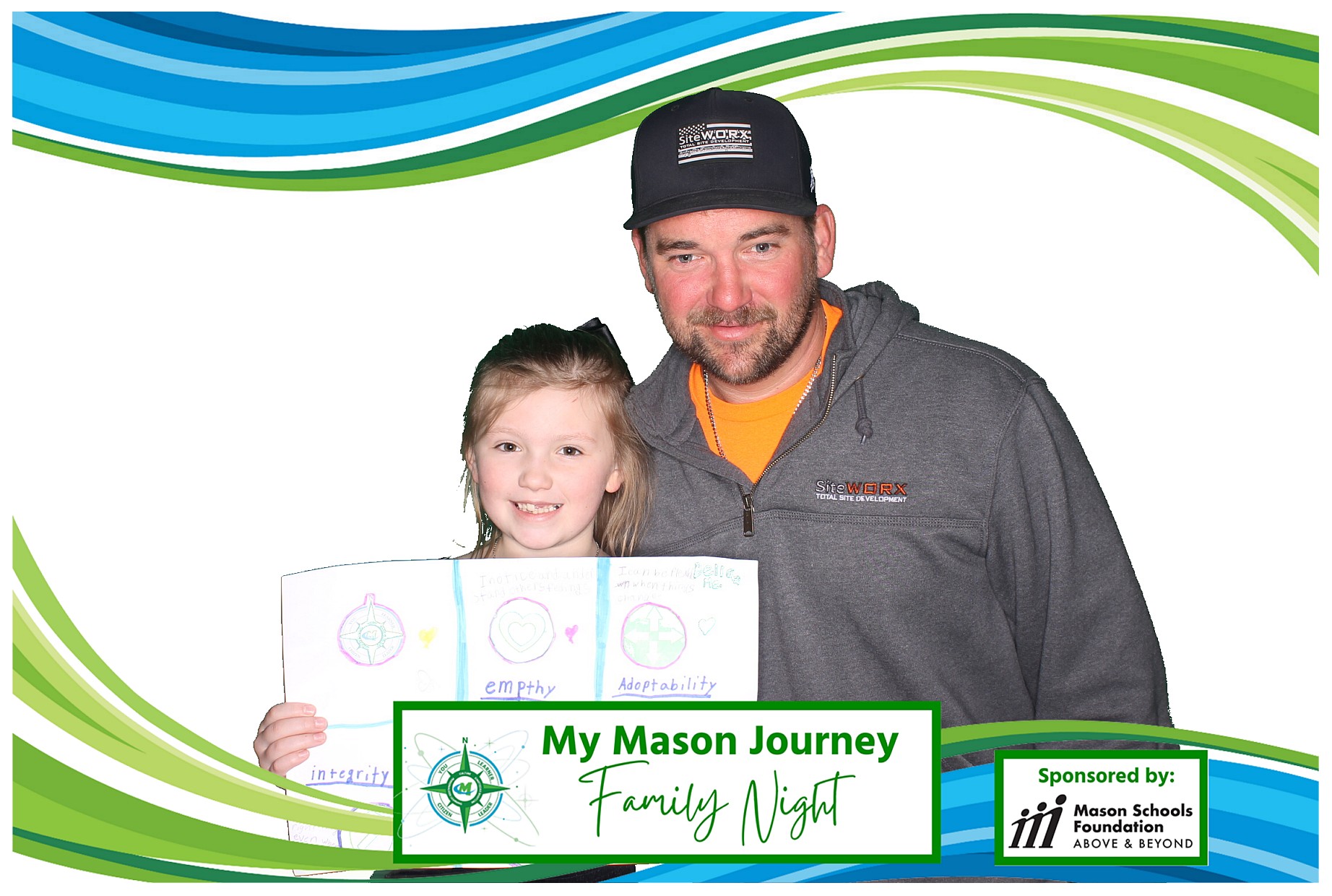 Mason Family Night | View more photos from the event at gallery.photoboothcincy.com/u/PhotoBoothCincy/Mason-Family-Night