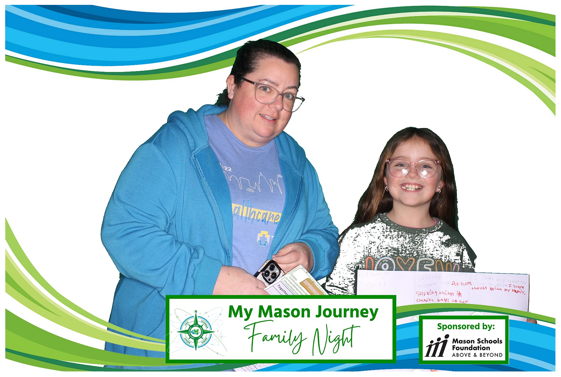 Mason Family Night | View more photos from the event at gallery.photoboothcincy.com/u/PhotoBoothCincy/Mason-Family-Night