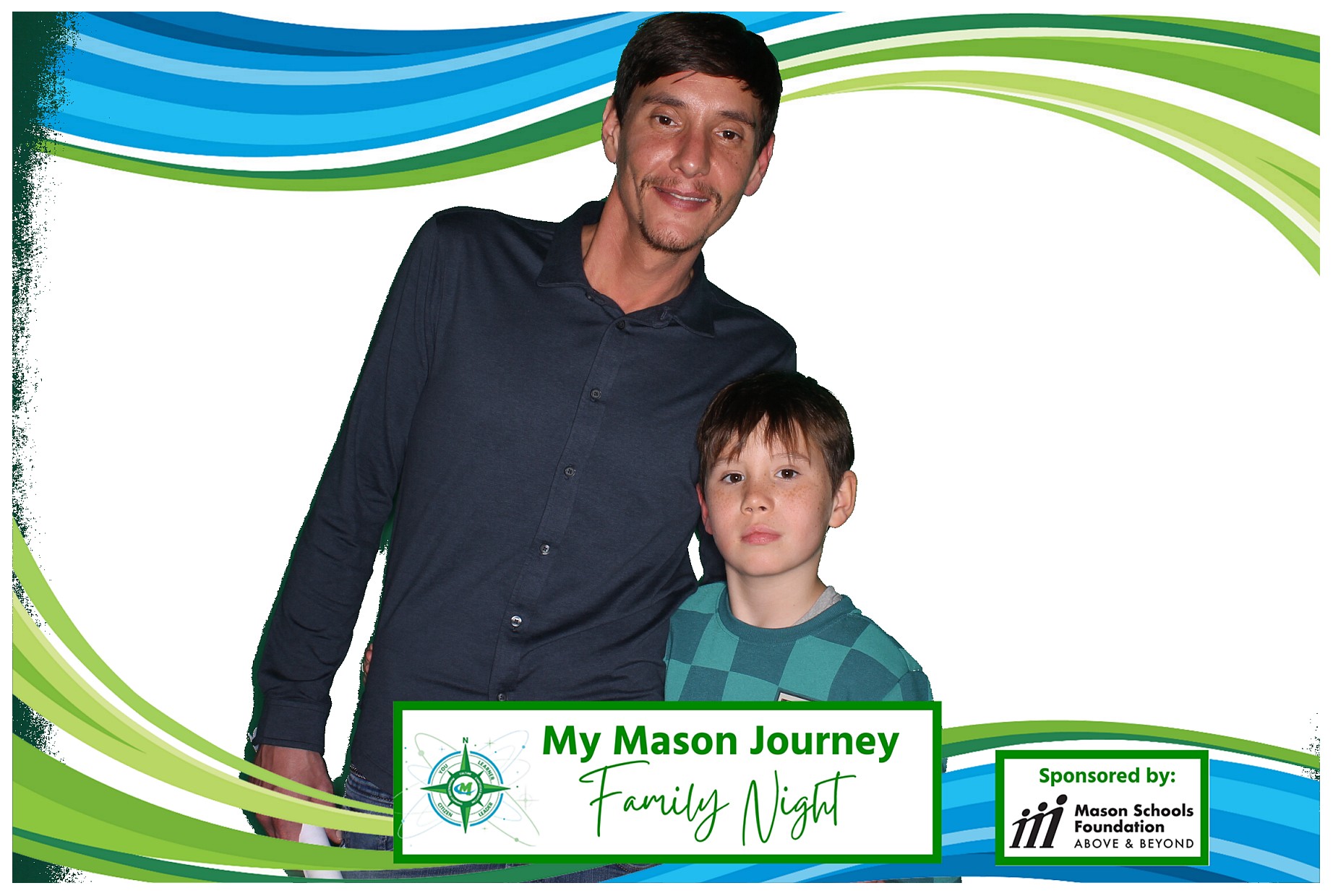 Mason Family Night | View more photos from the event at gallery.photoboothcincy.com/u/PhotoBoothCincy/Mason-Family-Night