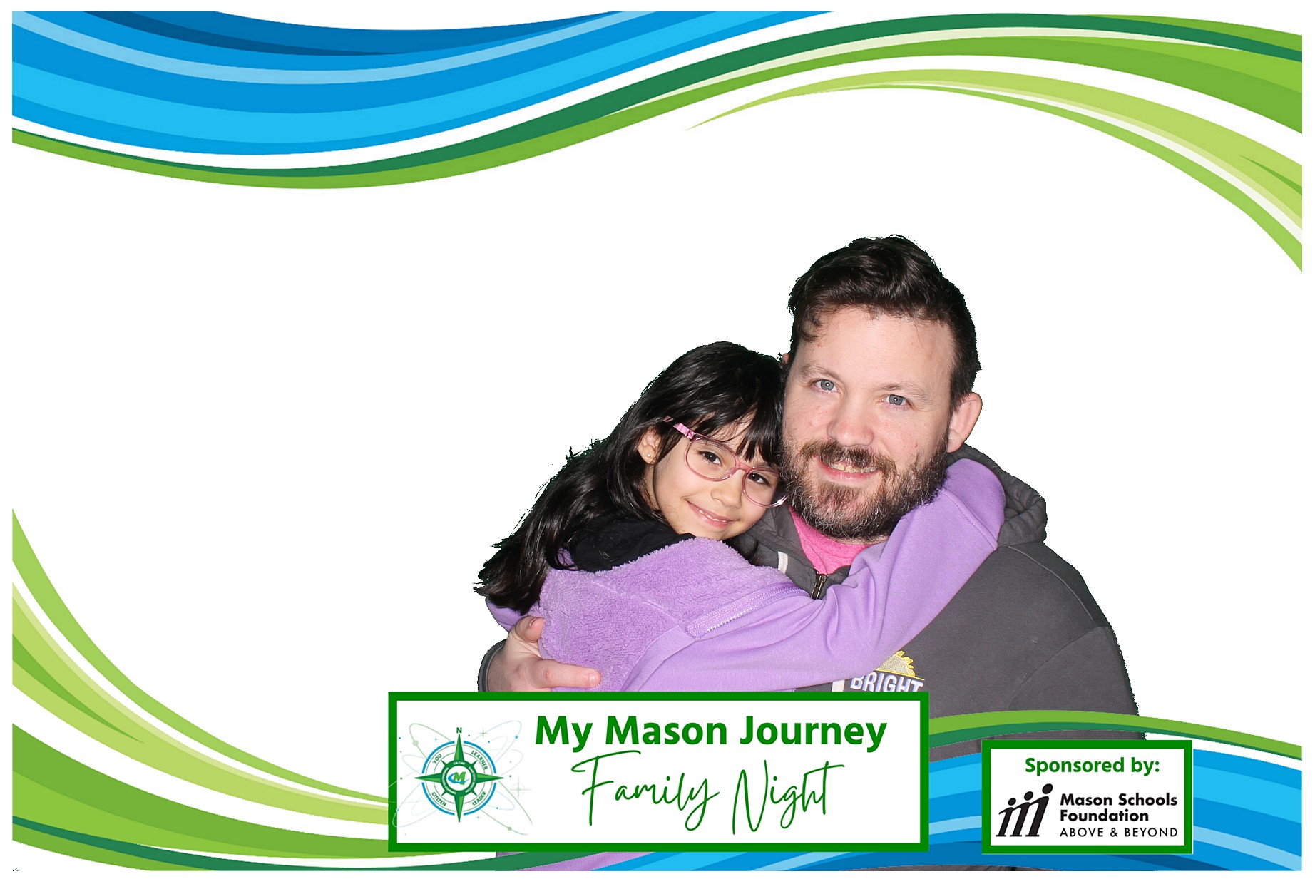 Mason Family Night | View more photos from the event at gallery.photoboothcincy.com/u/PhotoBoothCincy/Mason-Family-Night
