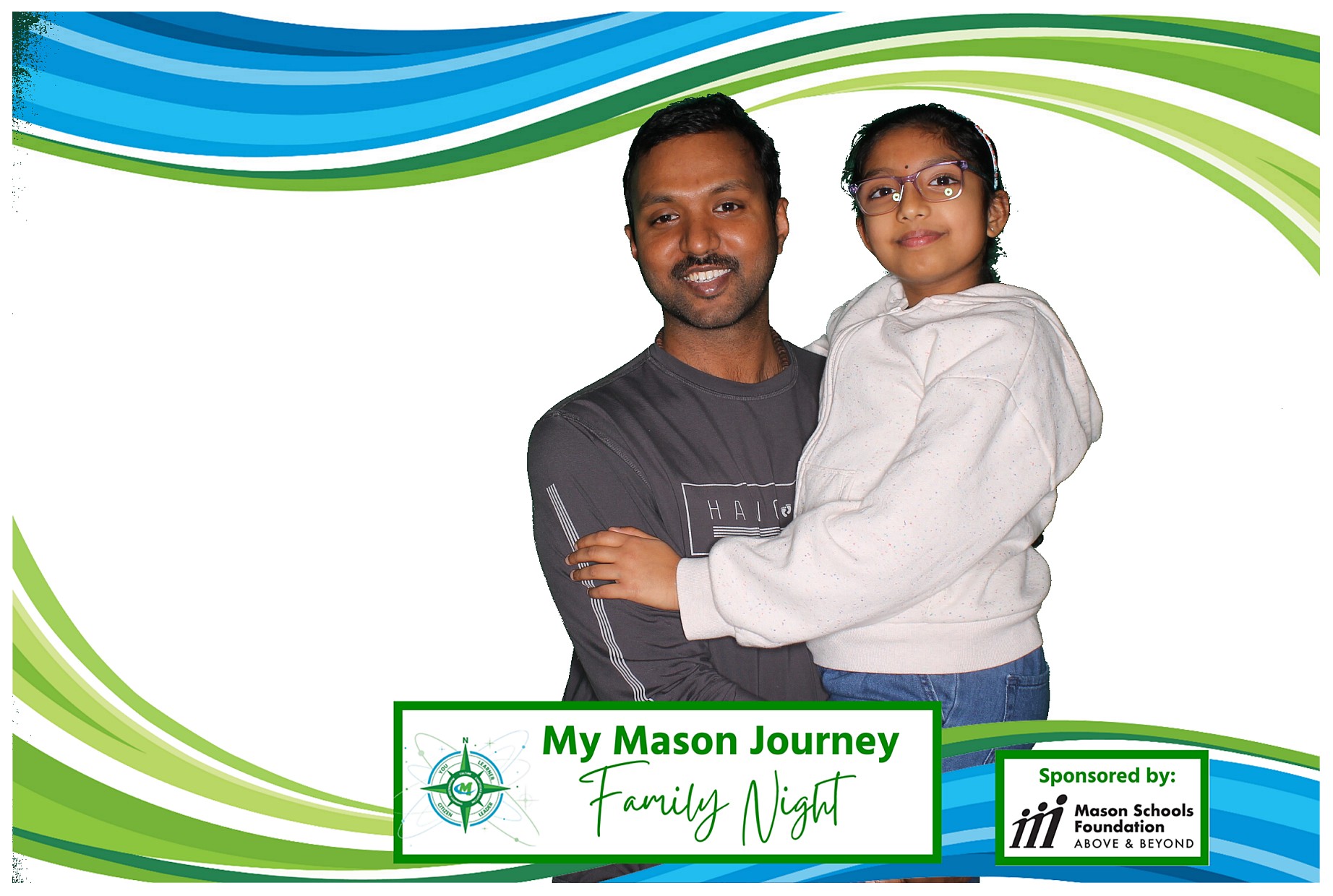 Mason Family Night | View more photos from the event at gallery.photoboothcincy.com/u/PhotoBoothCincy/Mason-Family-Night