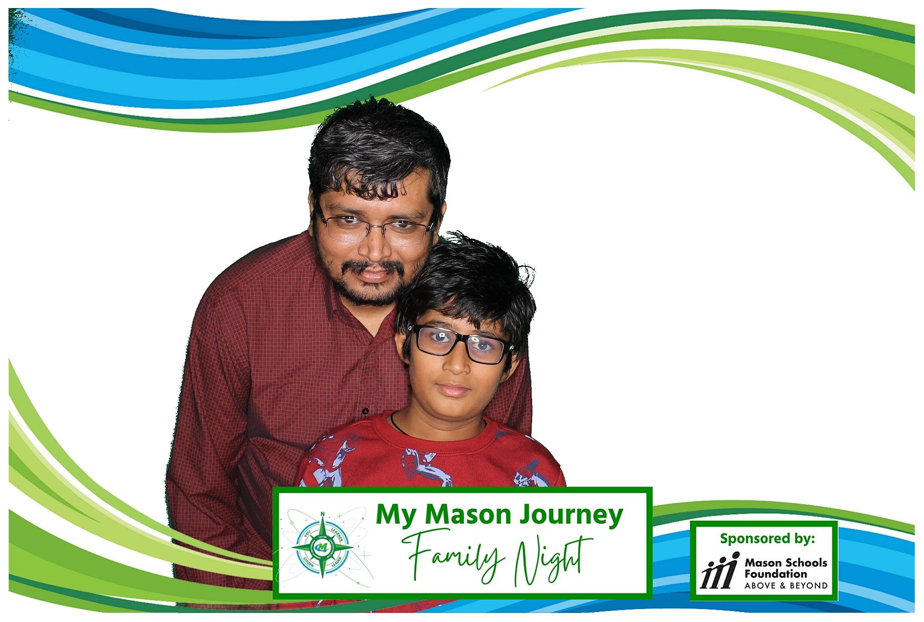 Mason Family Night | View more photos from the event at gallery.photoboothcincy.com/u/PhotoBoothCincy/Mason-Family-Night