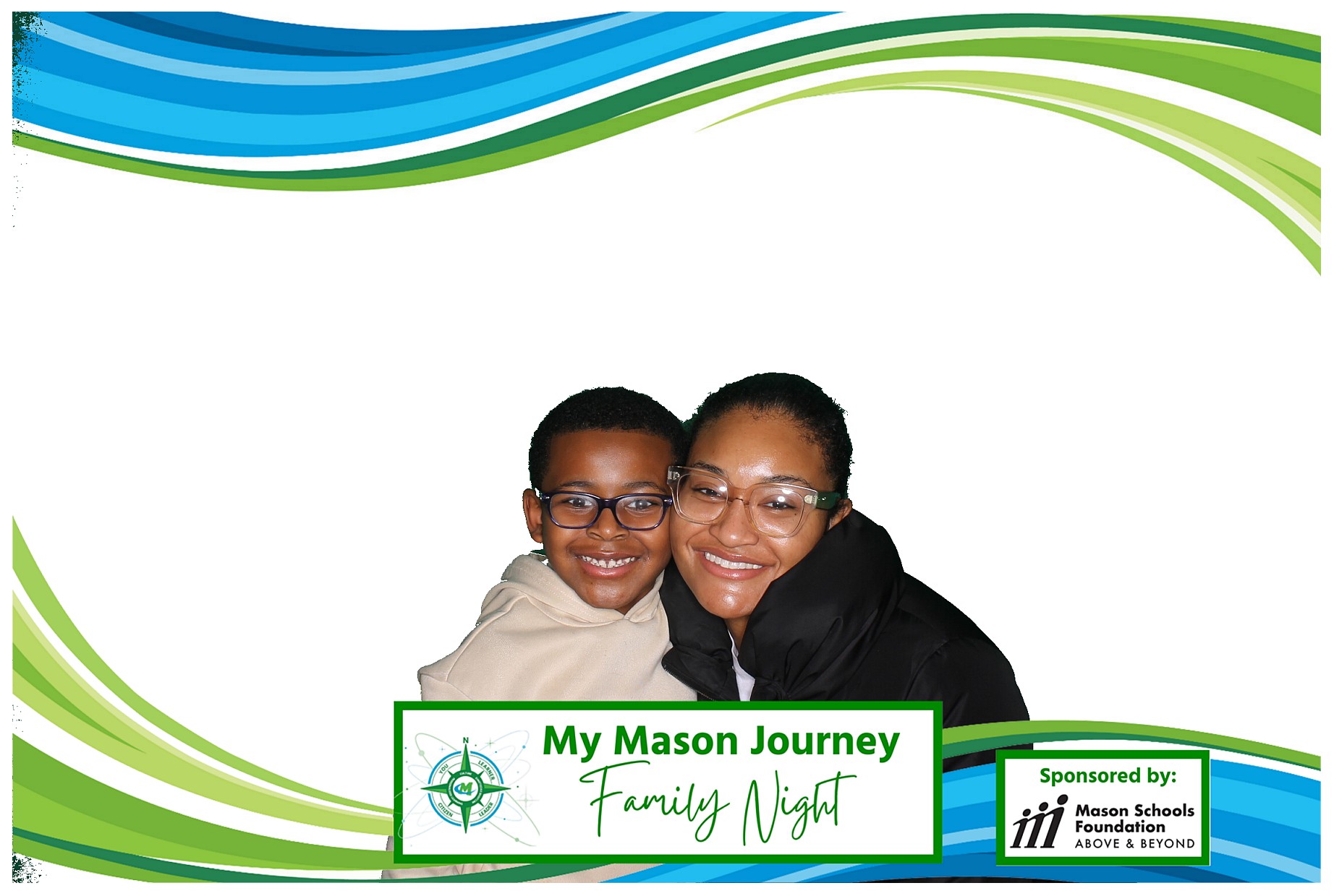 Mason Family Night | View more photos from the event at gallery.photoboothcincy.com/u/PhotoBoothCincy/Mason-Family-Night