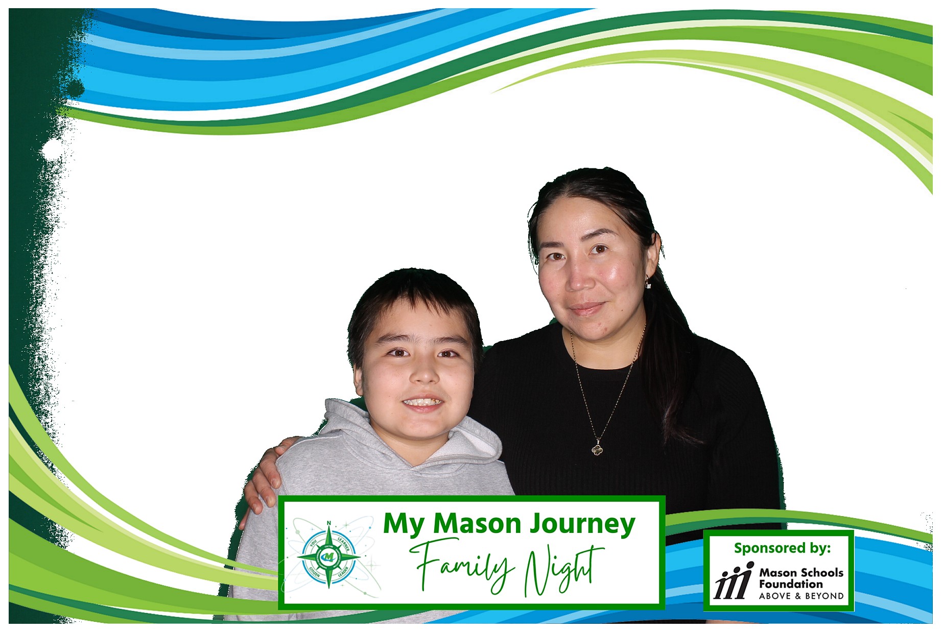 Mason Family Night | View more photos from the event at gallery.photoboothcincy.com/u/PhotoBoothCincy/Mason-Family-Night