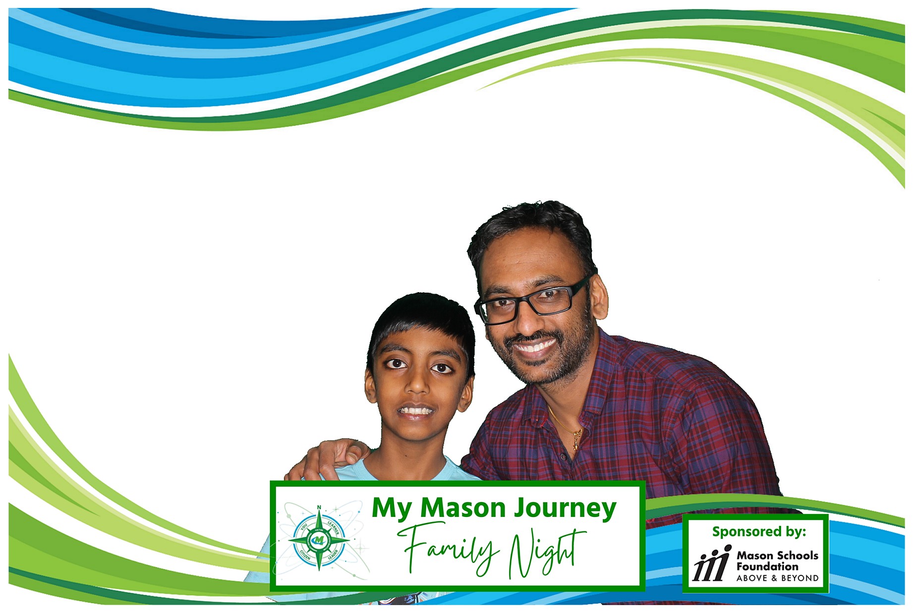 Mason Family Night | View more photos from the event at gallery.photoboothcincy.com/u/PhotoBoothCincy/Mason-Family-Night