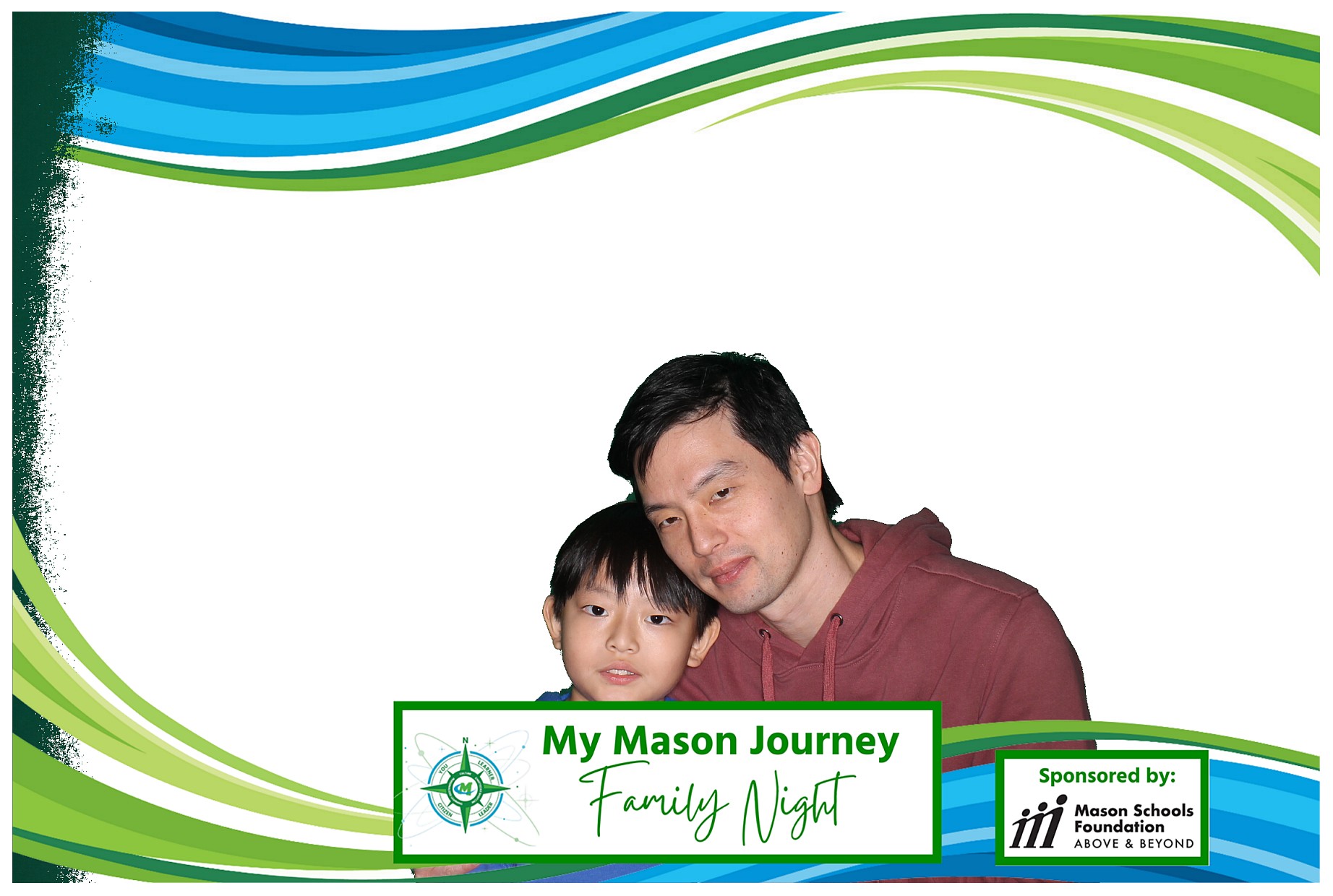 Mason Family Night | View more photos from the event at gallery.photoboothcincy.com/u/PhotoBoothCincy/Mason-Family-Night